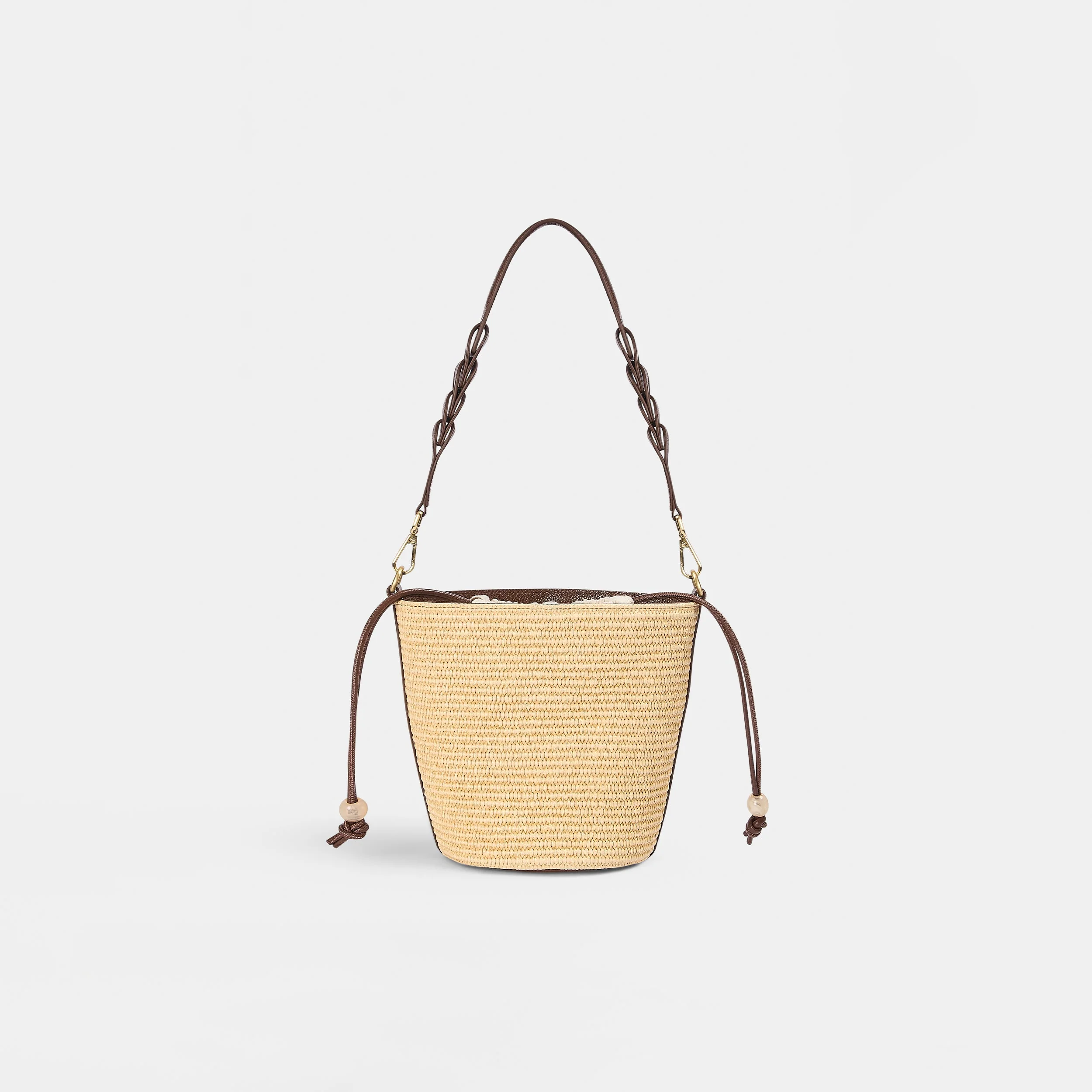 Cleo Bucket Bag - Beige