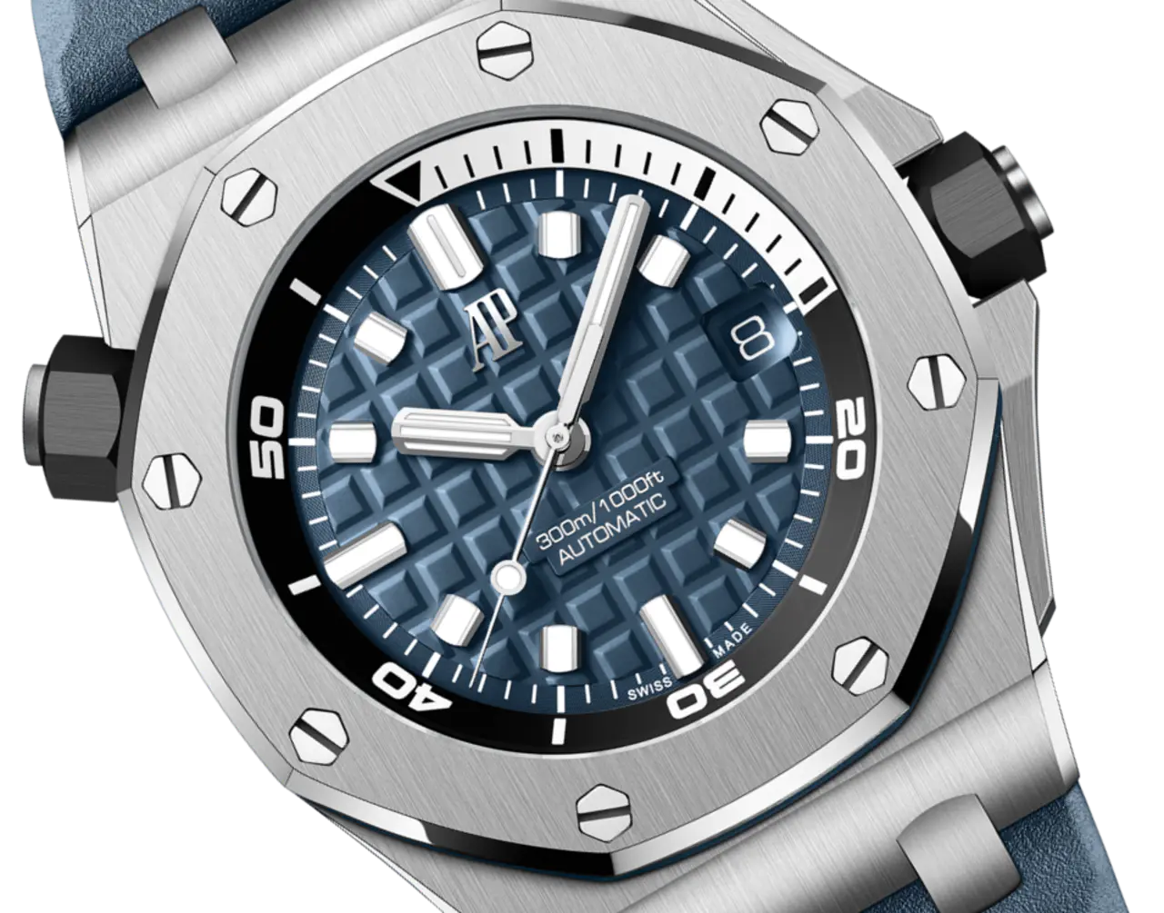 [2026 Mirror Grade]Audemars Piguet Offshore Diver Blue Dial 42mm 15720ST.OO.A027CA.01