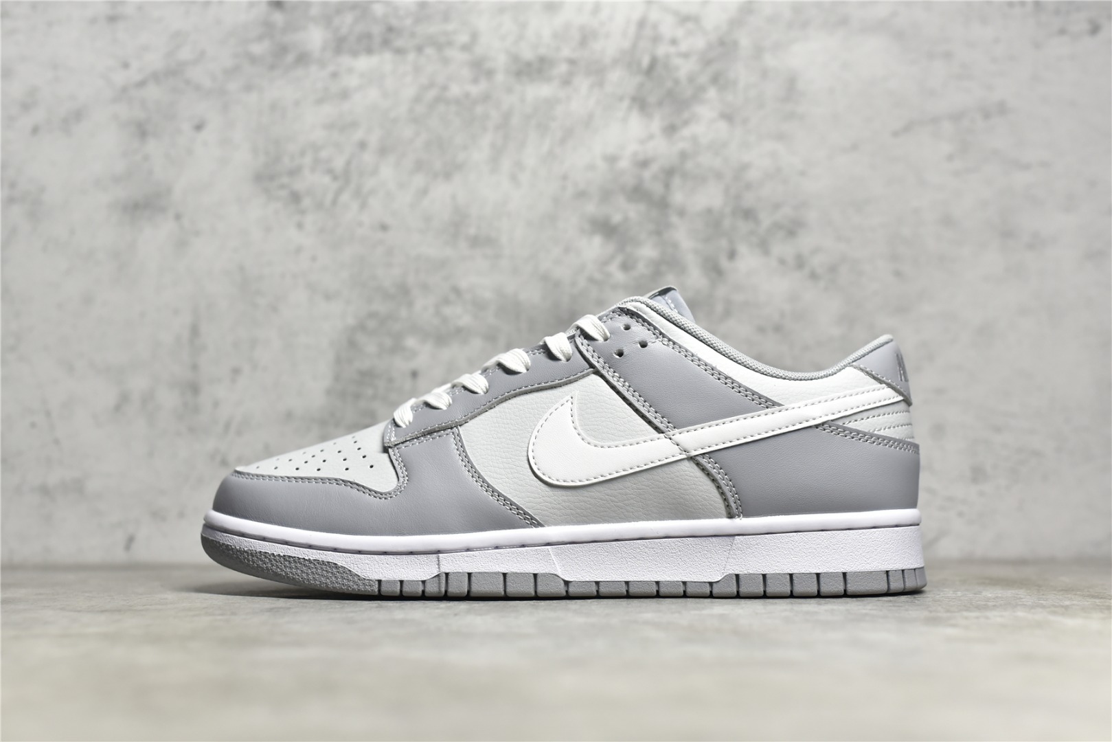 KO NIKE DUNK LOW RETRO “GREY WHITE” DJ6188-001