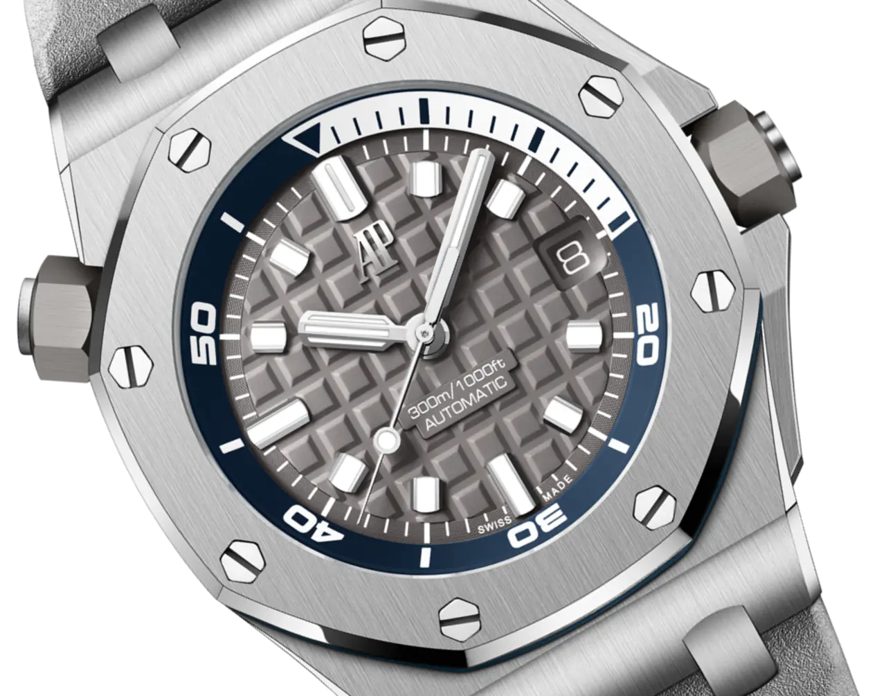 [2026 Mirror Grade]Audemars Piguet OFFSHORE DIVER Grey Dial 42mm 15720ST.OO.A009CA.01