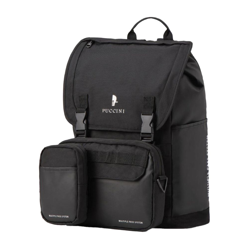 PUCCINI Plecak podróżny Puccini Adventure Collection, 27 l, modułowy, czarny