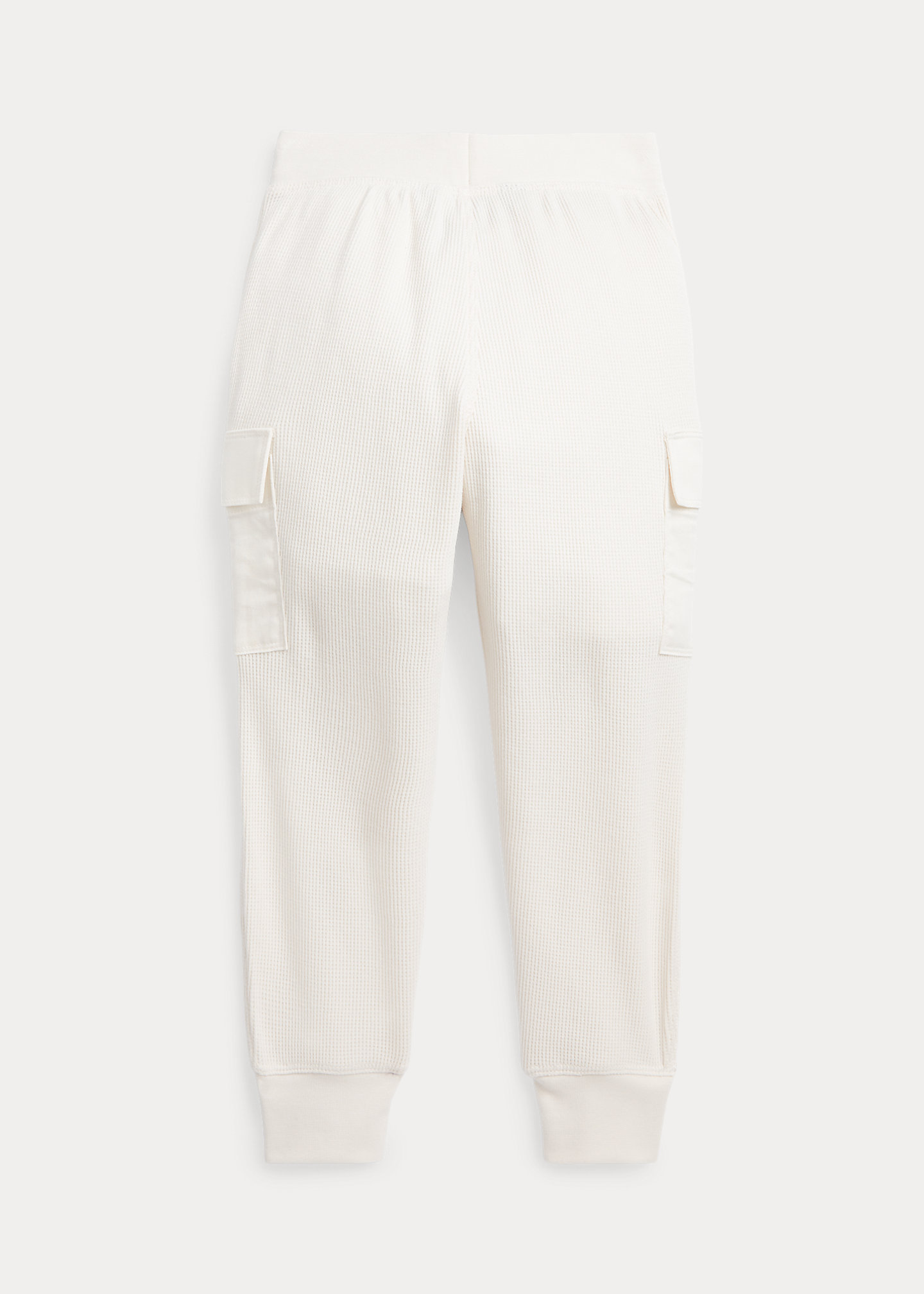 Waffle-Knit Cargo Jogger Pant