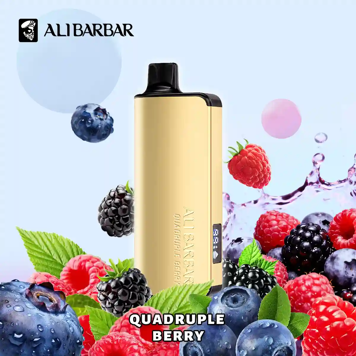 ALIBARBAR INGOT 9000 Puffs – Quadruple Berry