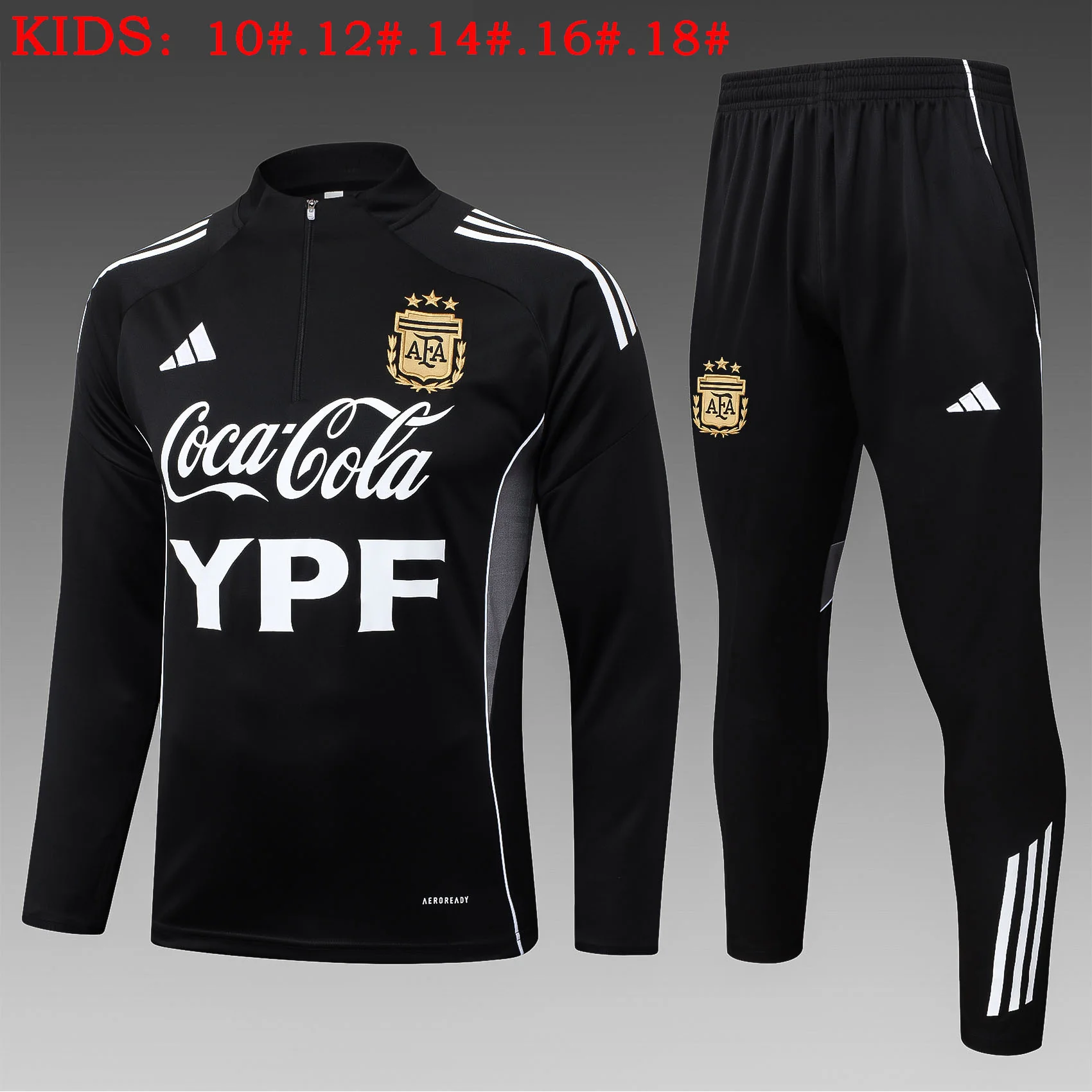 Argentina 2025/26 Black Tracksuit