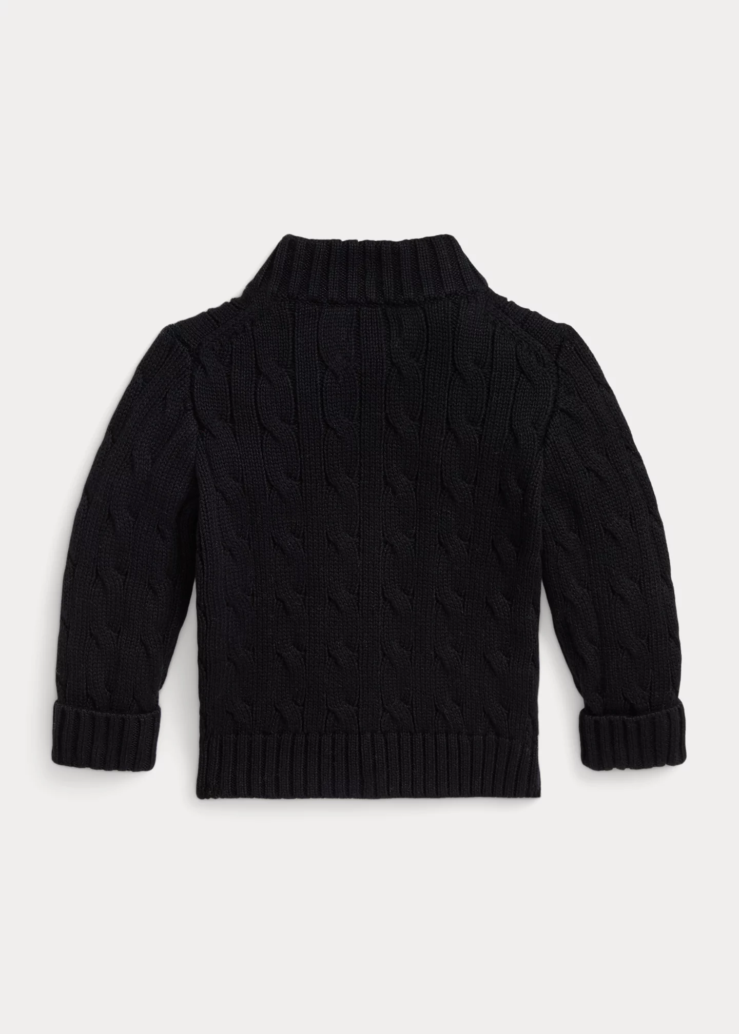 Polo Bear Cotton Full-Zip Sweater