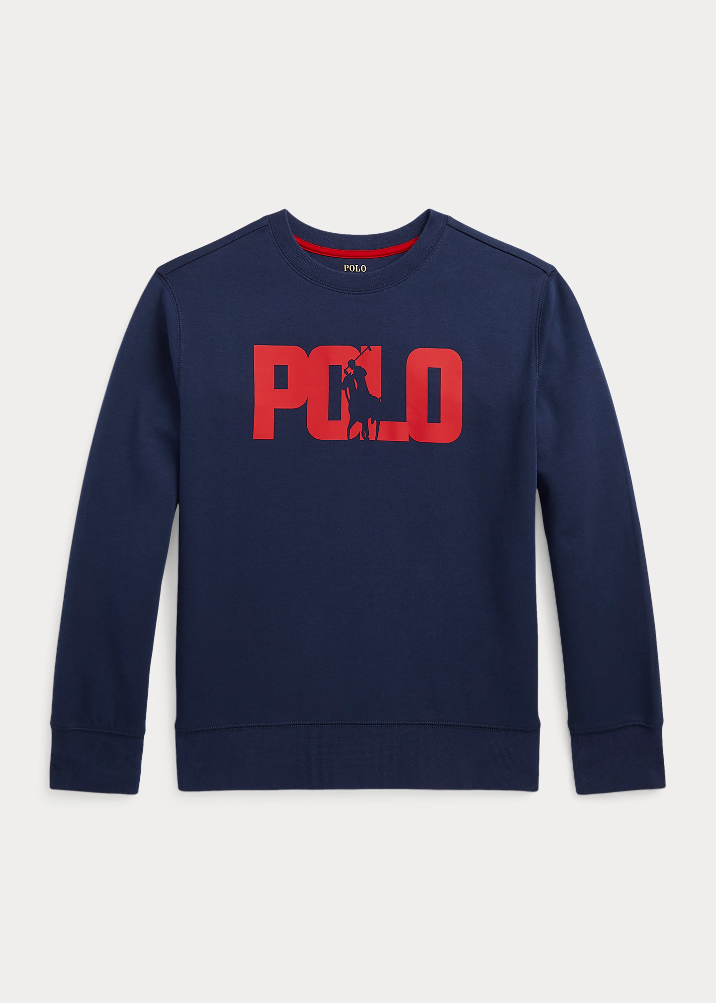 Big Pony Logo Double-Knit Sweatshirt