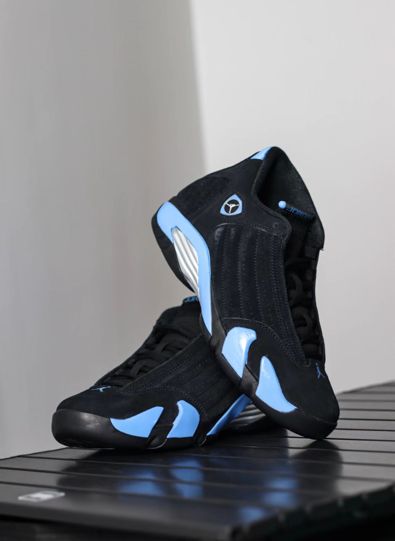 Air Jordan 14 Retro "Black/University Blue"