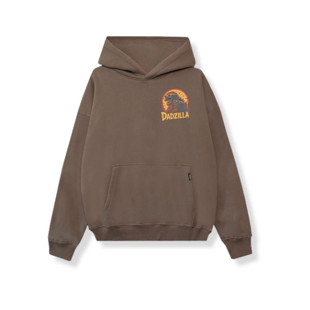 Dadzilla Father of the Monsters Cartoon Design Hoodie
