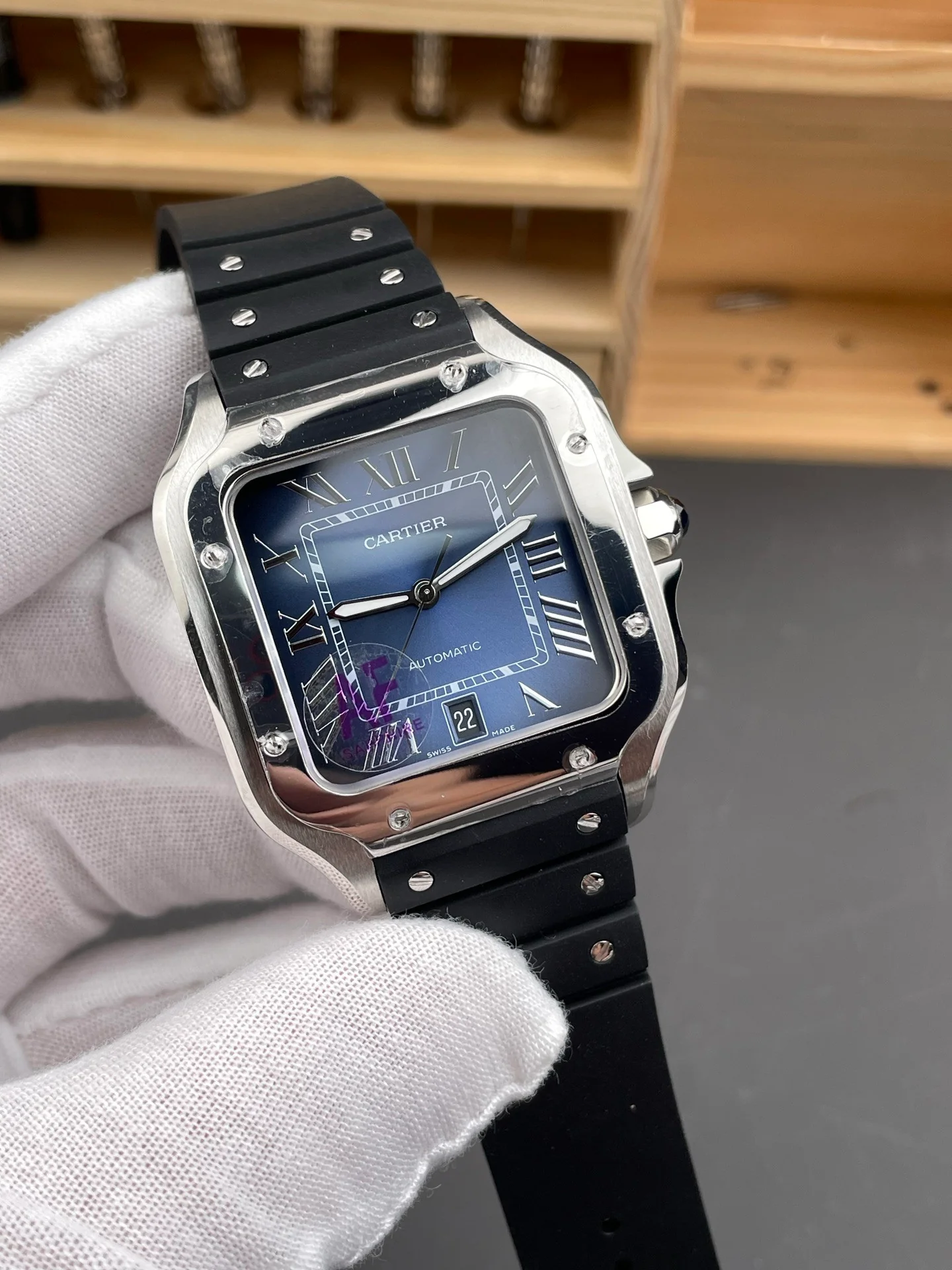 Santos Blue Dial