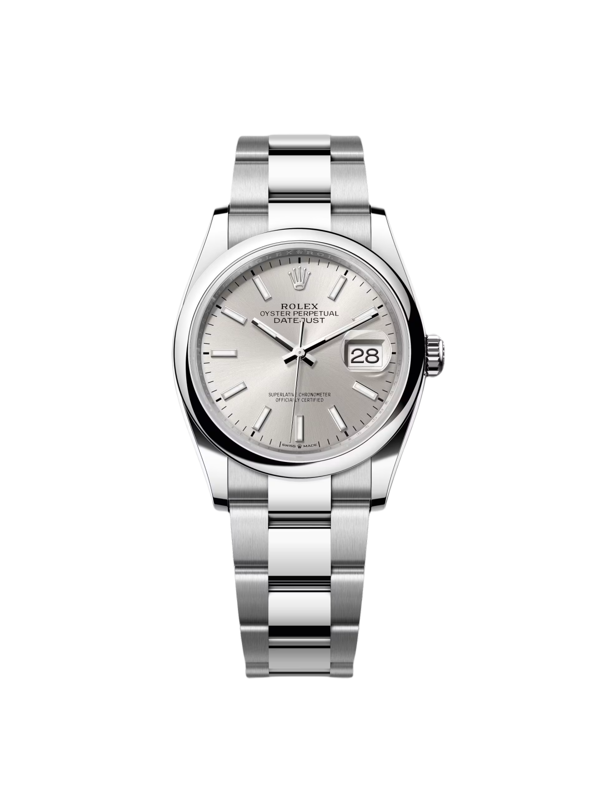 [2026 Mirror Grade]RLX  Datejust 36mm 126200 Oyster Perpetual Silver Dial Jubilee Stainless Steel