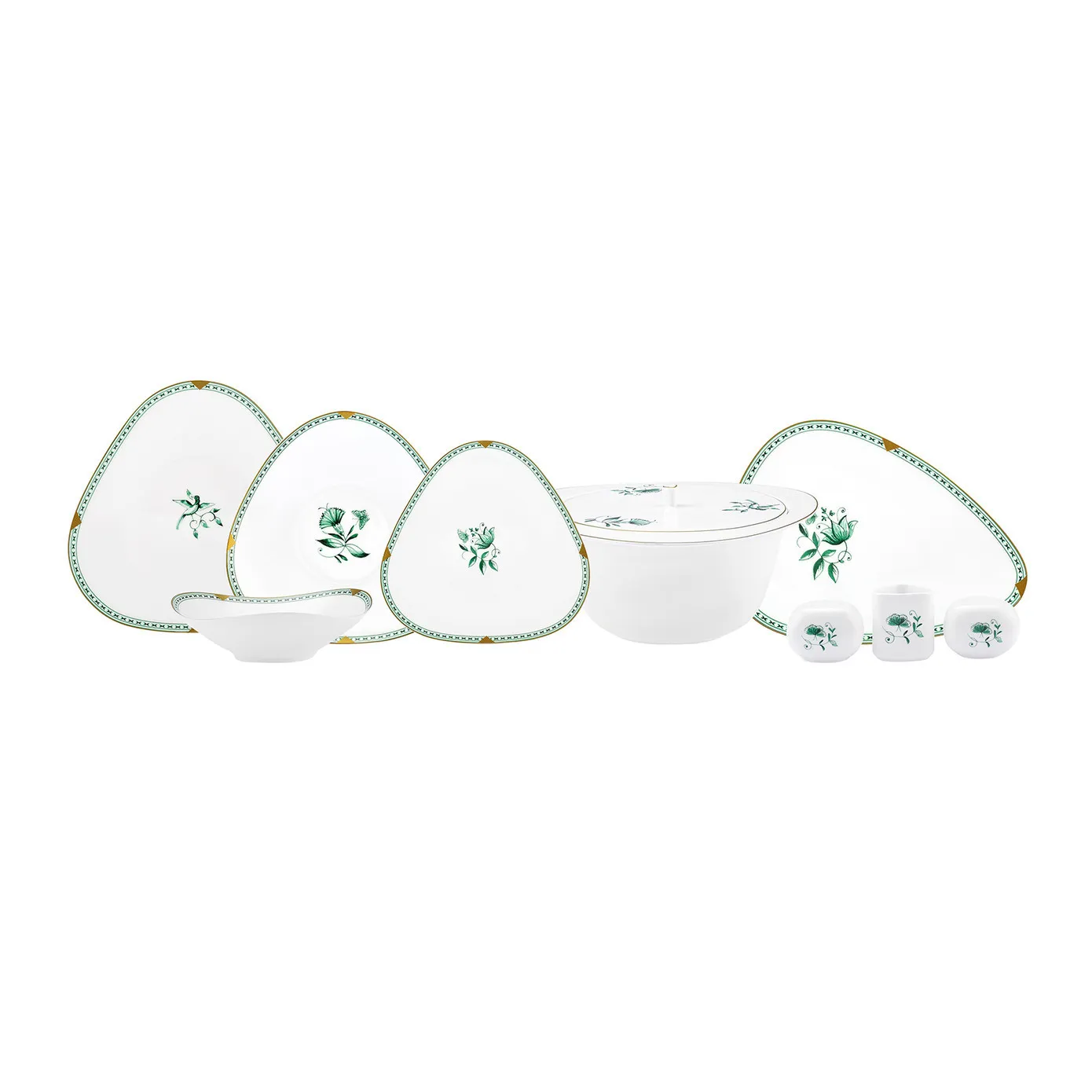 Service de table Karaca Fine Pearl Extra Simone, pour 12 personnes, 62 pièces