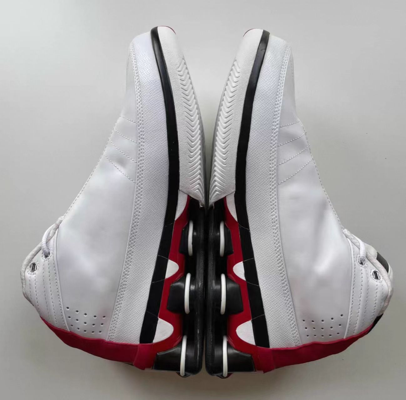 Nike Shox VC 4 White Black Varsity Red