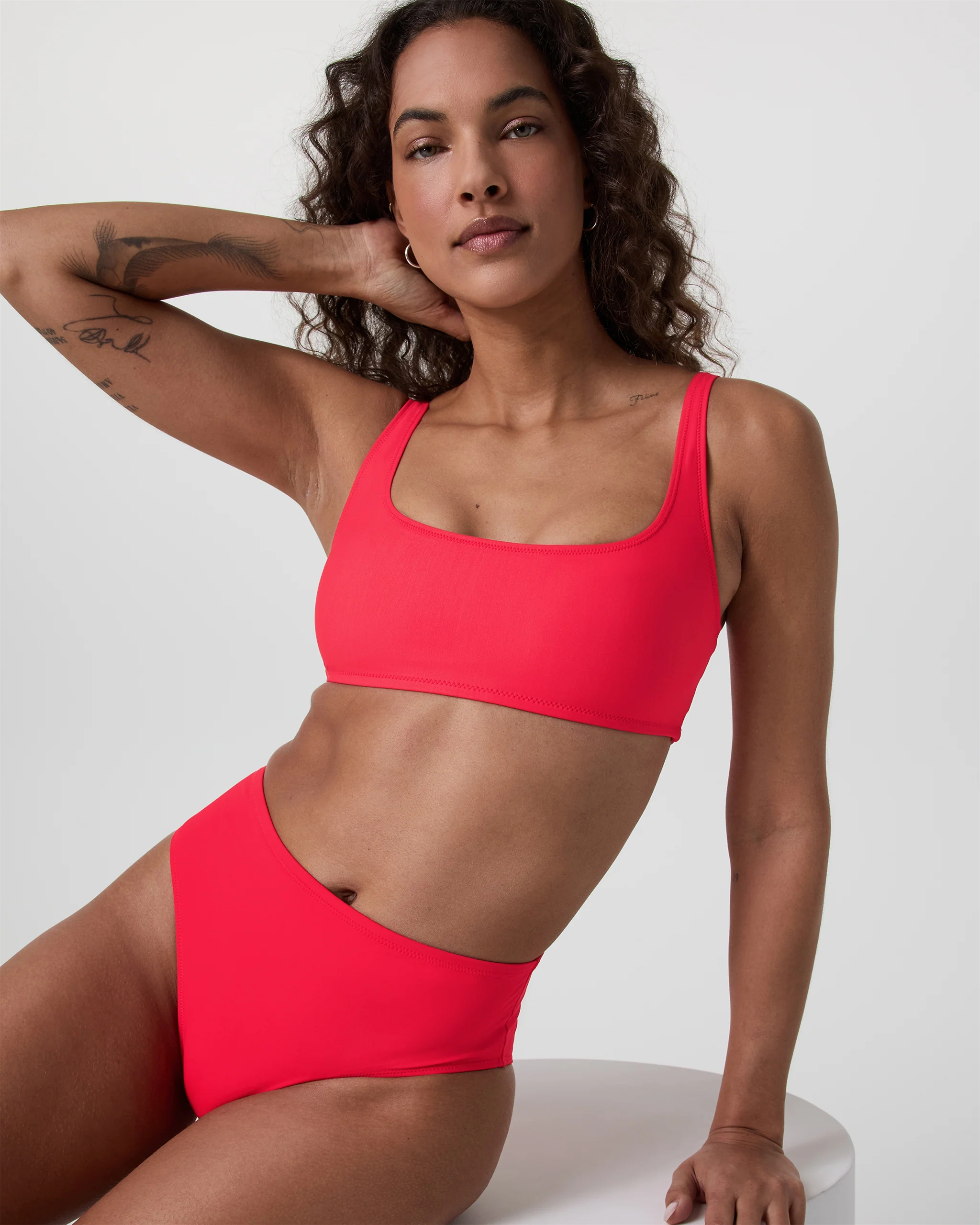 High Waisted Bikini Bottom