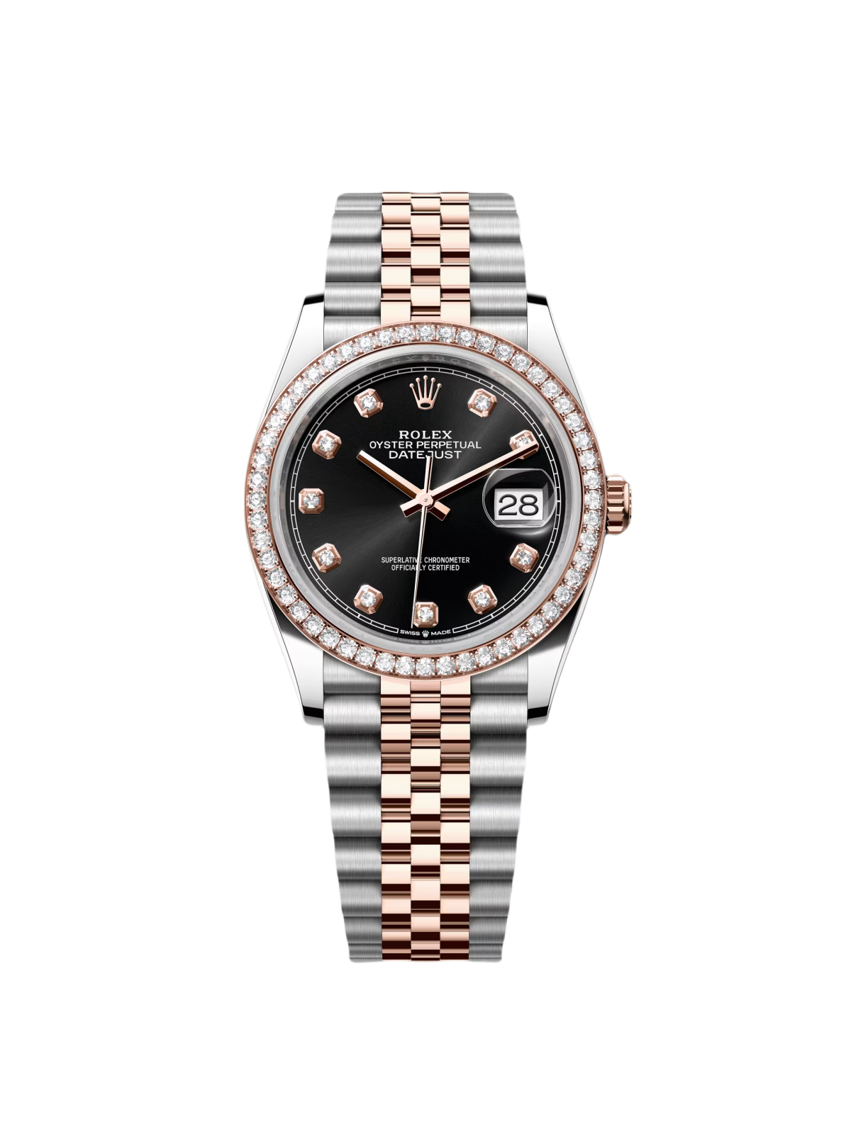 [2026 Mirror Grade]RLX  Datejust 36mm 126281 Black Dial Jubilee Bracelet