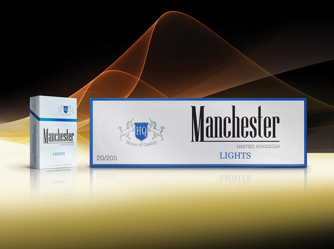 Manchester United Kingdom Lights 5mg Carton【Special】