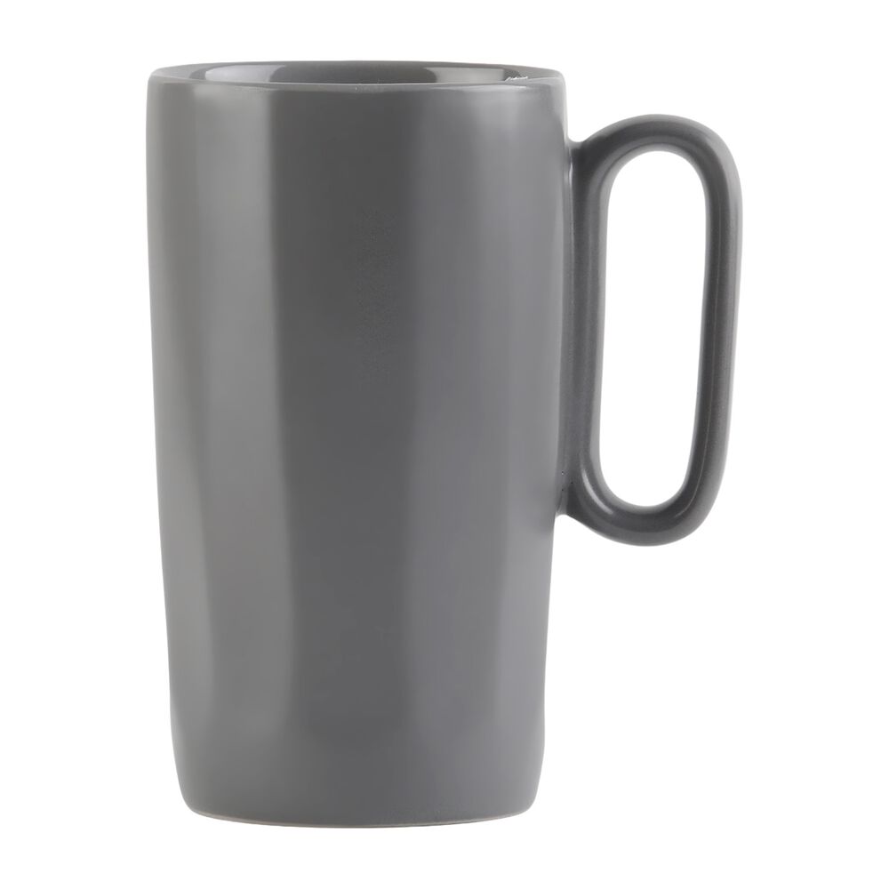 VIALLI DESIGN Kubki ceramiczne z uchem Vialli Design Fuori, 330 ml, 2 sztuki, szare