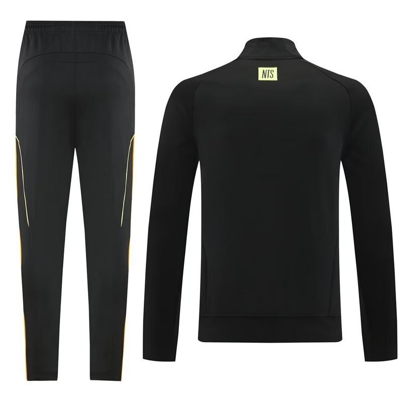 25-26 Arsenal UPB Black Football Tracksuits Long Jacket Suits