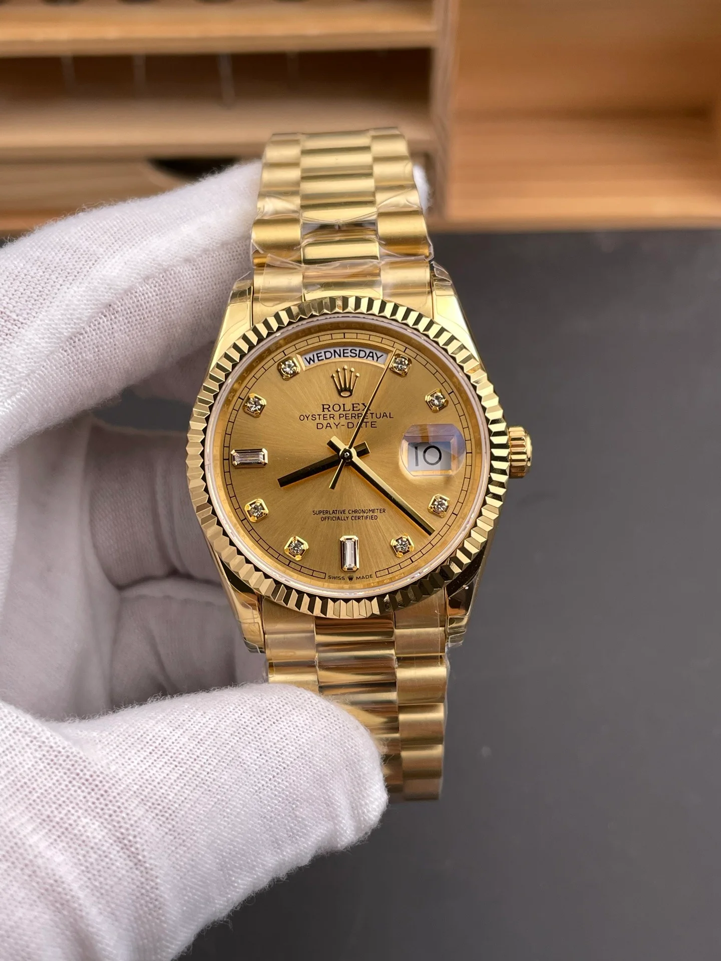 Day-Date Champagne Dial