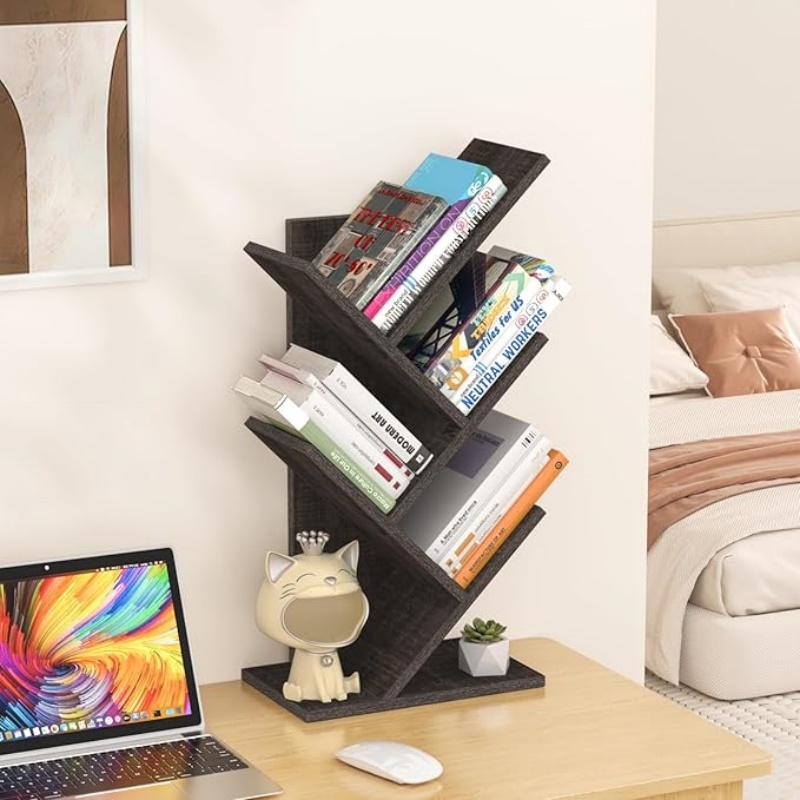 5 Tier Tree Book Shelf