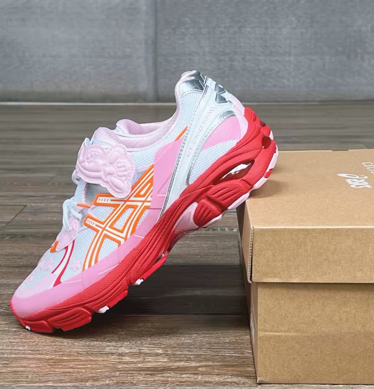 ASICS GT-2160 Pink Red Orange White