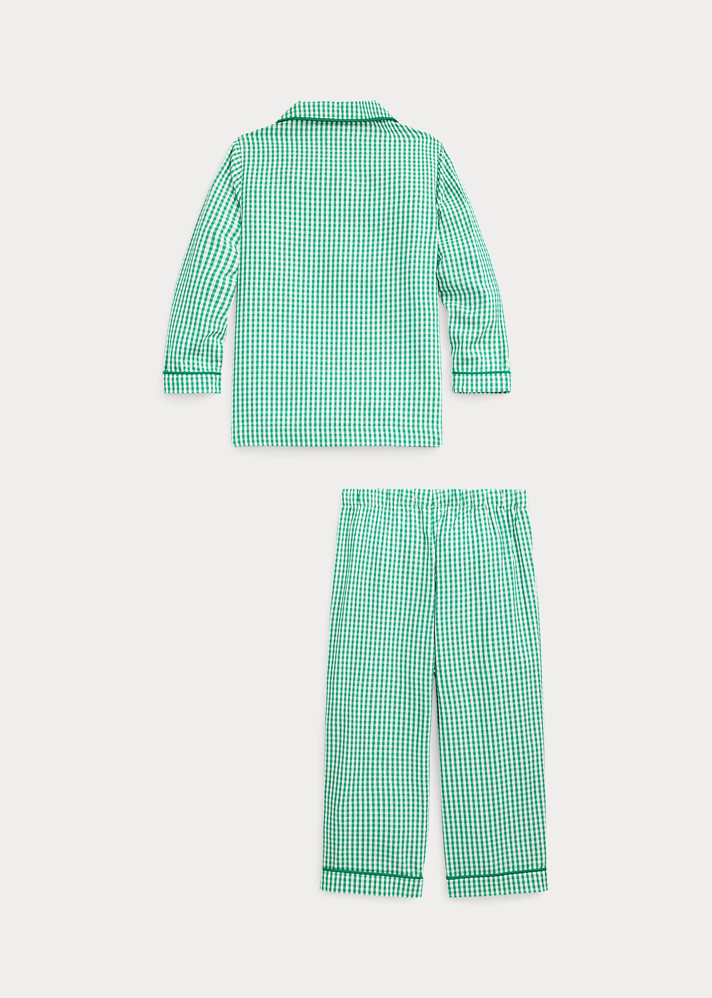 Gingham Woven Sleep Set