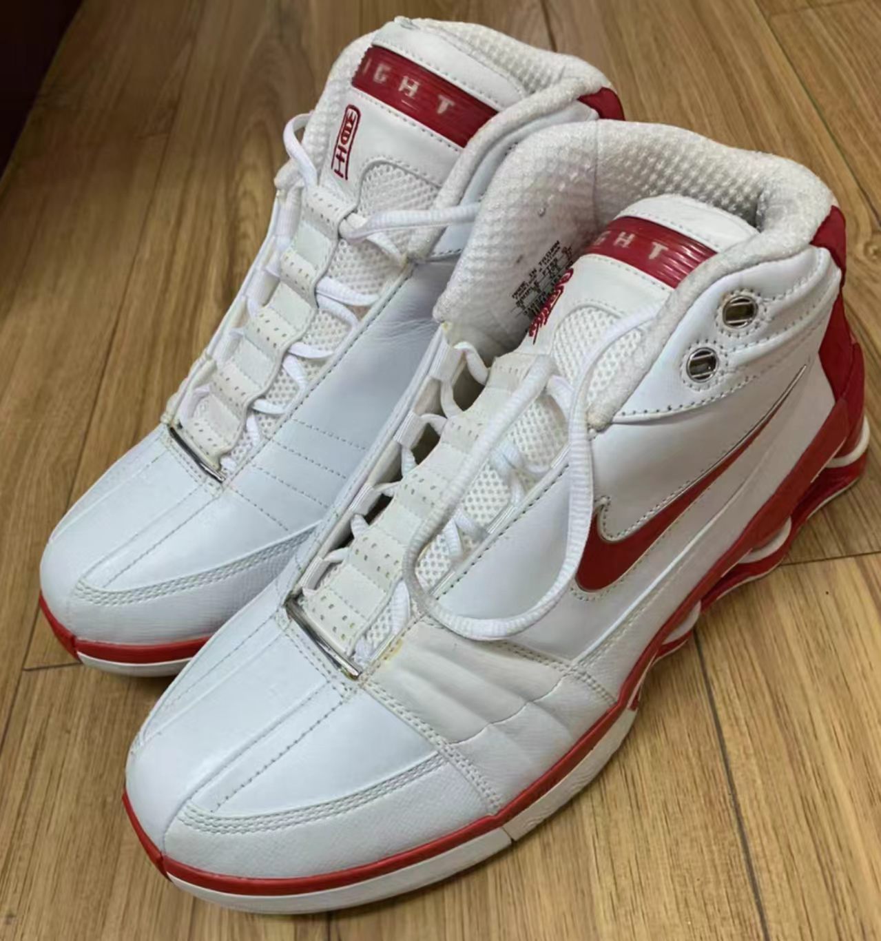 Nike Shox VC 4 White Varsity Red