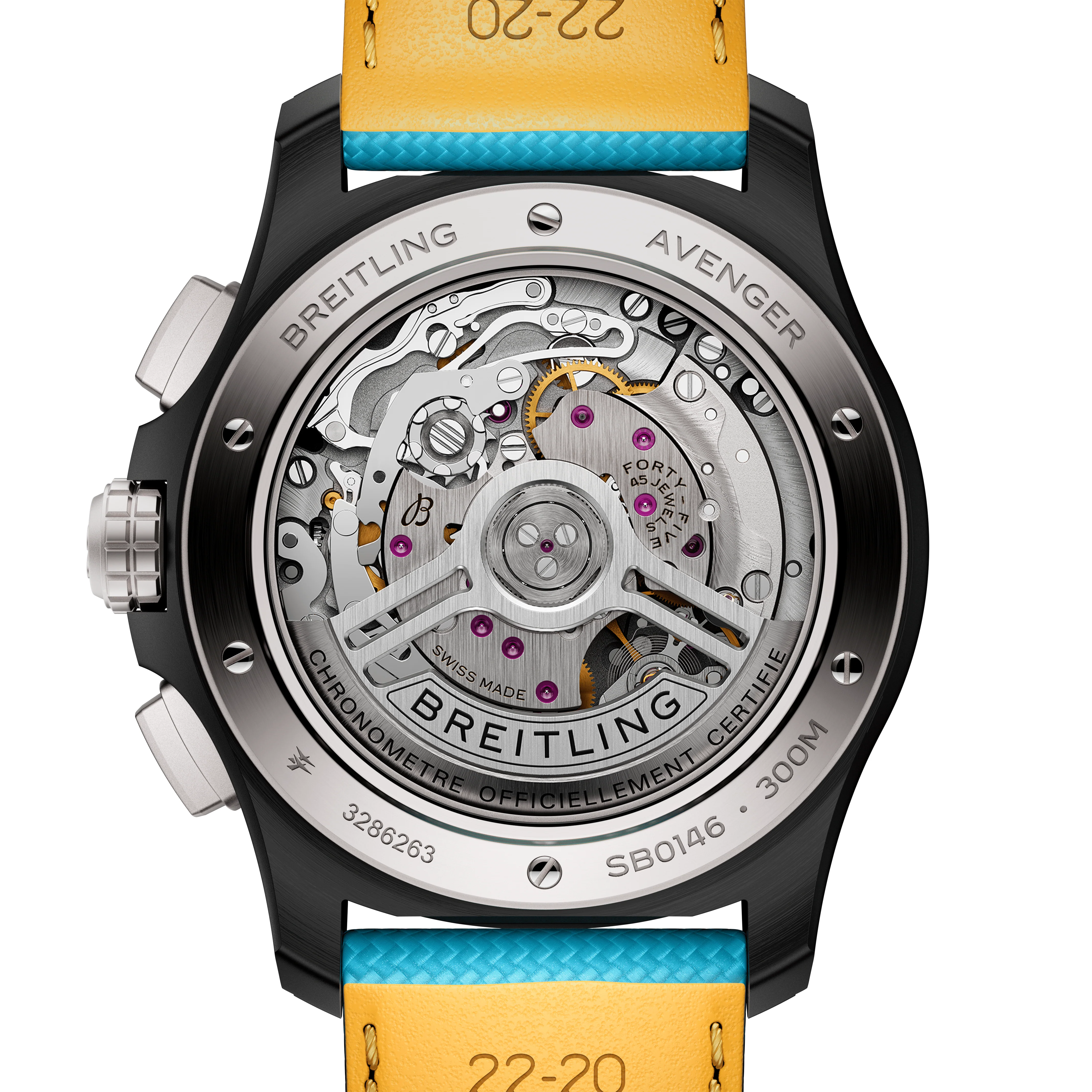 [2026 Mirror Grade]Avenger B01 Chronograph 42 Night Mission SB0146101L1X1