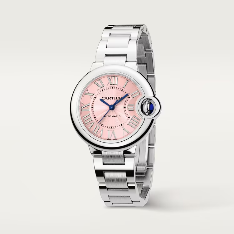 [2026 Mirror Grade]BALLON BLEU Pink Dial 33mm