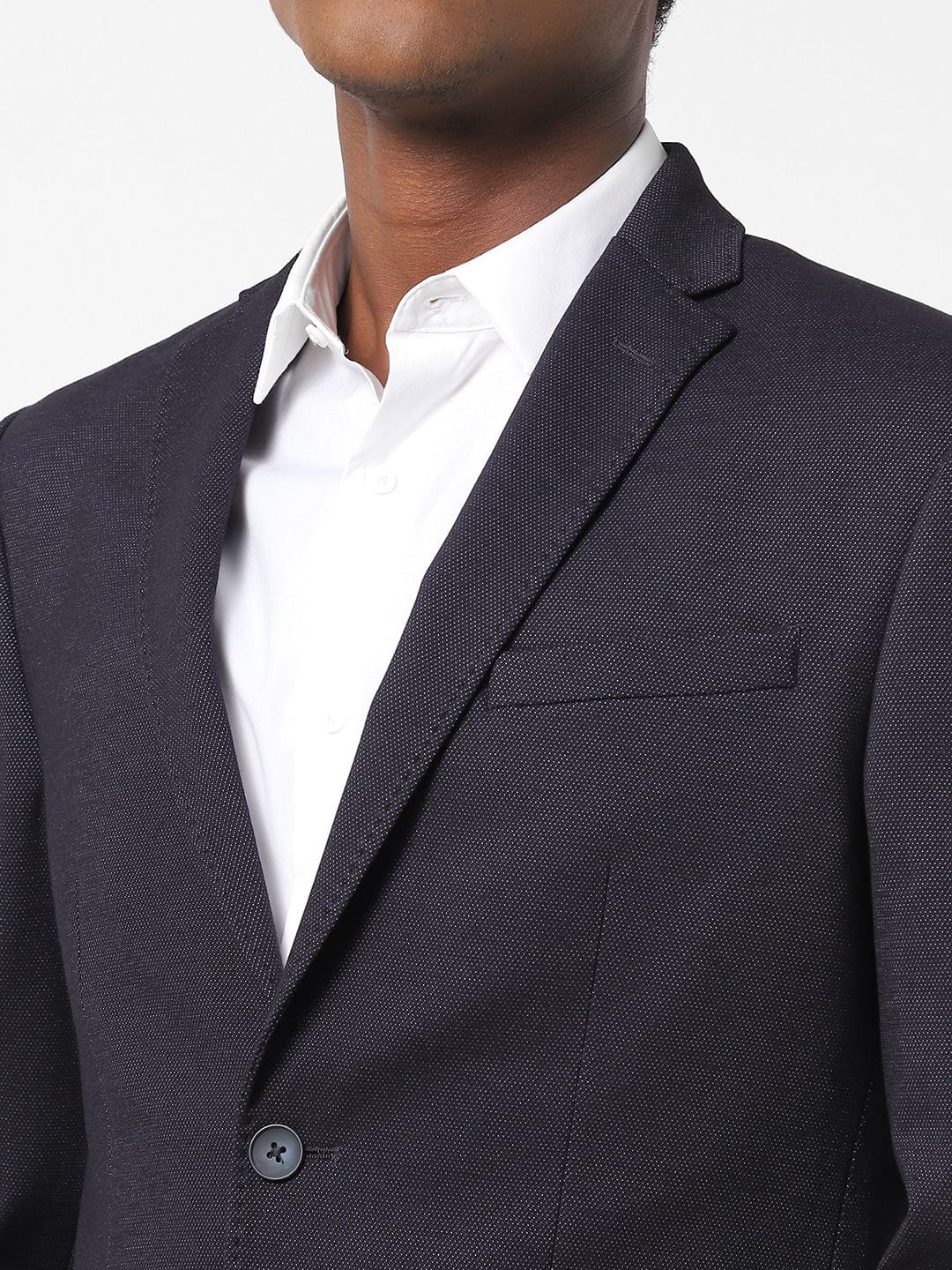 Men's Black Blazer TCJ46452