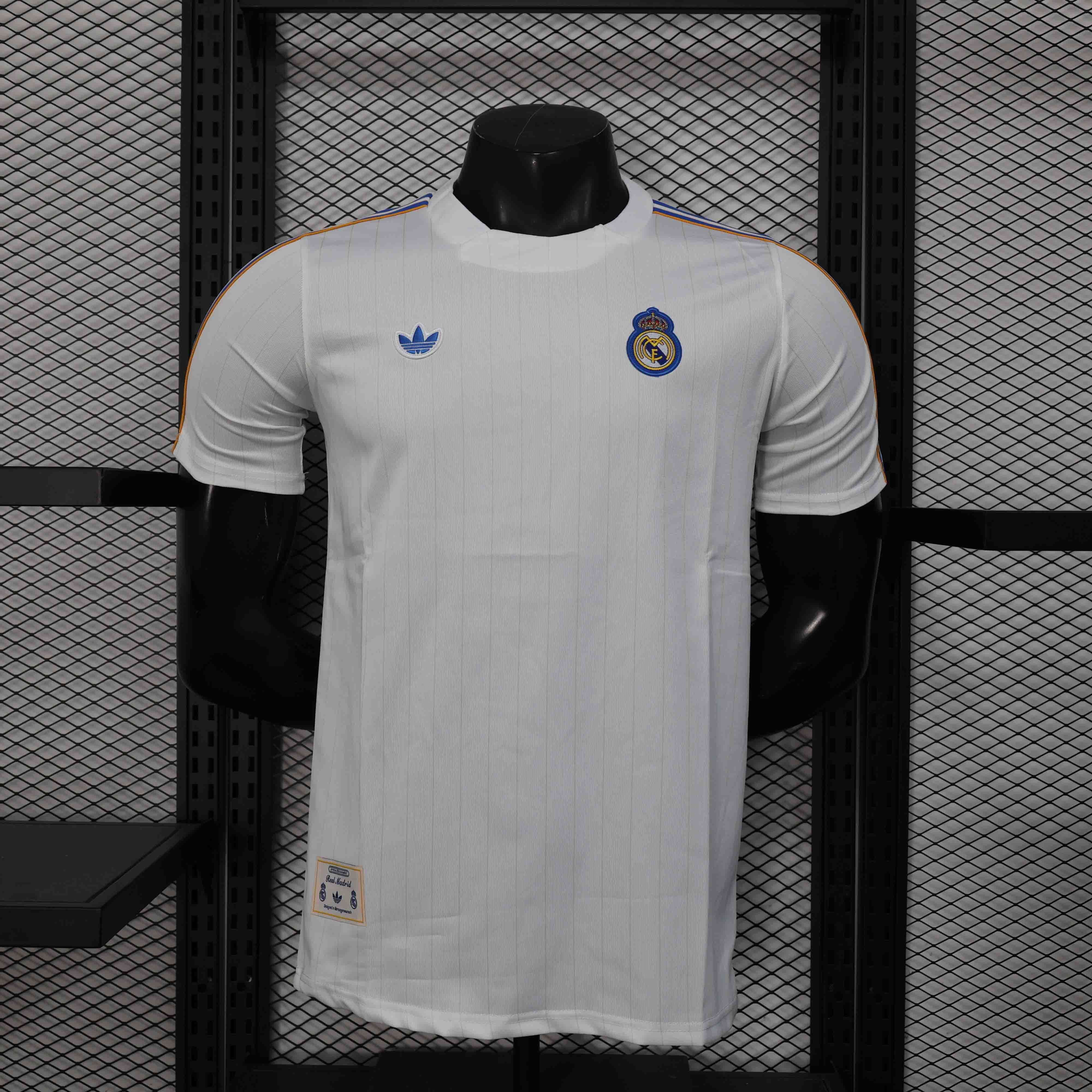 Real Madrid Authentic Soccer Jersey Terrace Icons Special Edition Shirt 2025/26