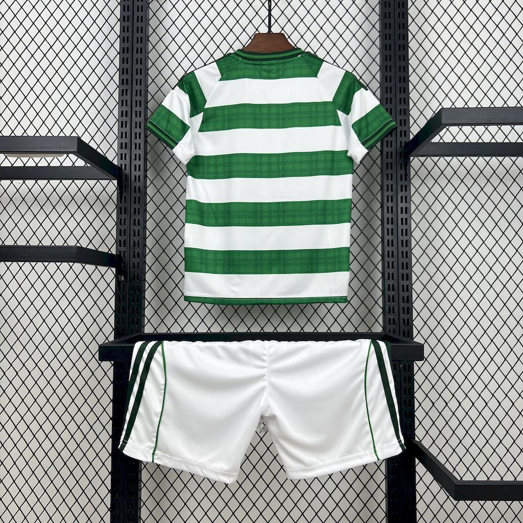 Celtic Soccer Jersey Home Kids Kit Jersey+Shorts 2025/26 - No Sponsor