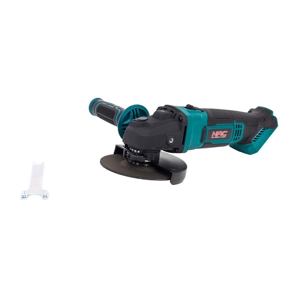 NAC Akumulatorowa szlifierka kątowa NAC AGE-125-LI-20V, 20 V, 125 mm