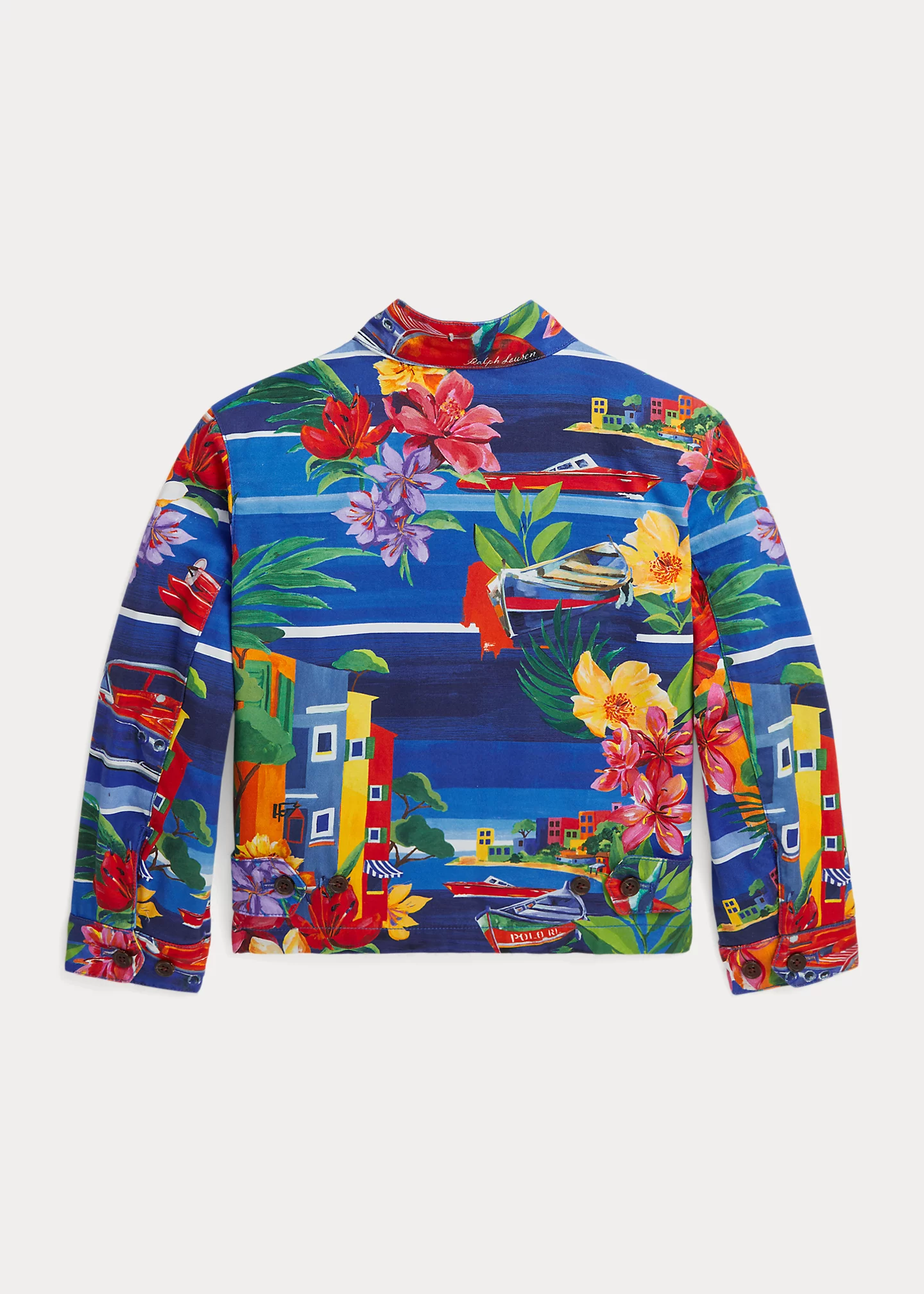 Cotton Twill Graphic Jacket