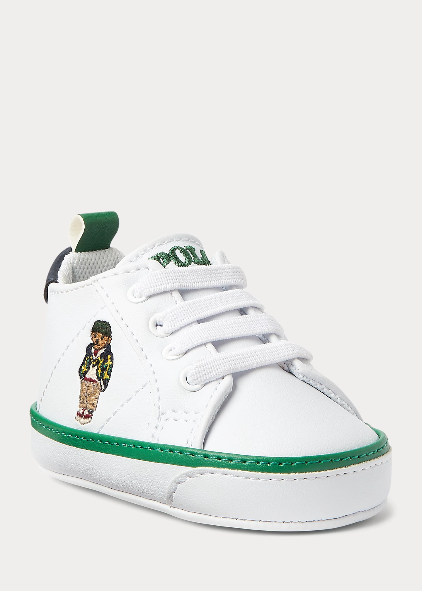 Quilton Polo Bear Faux-Leather Sneaker