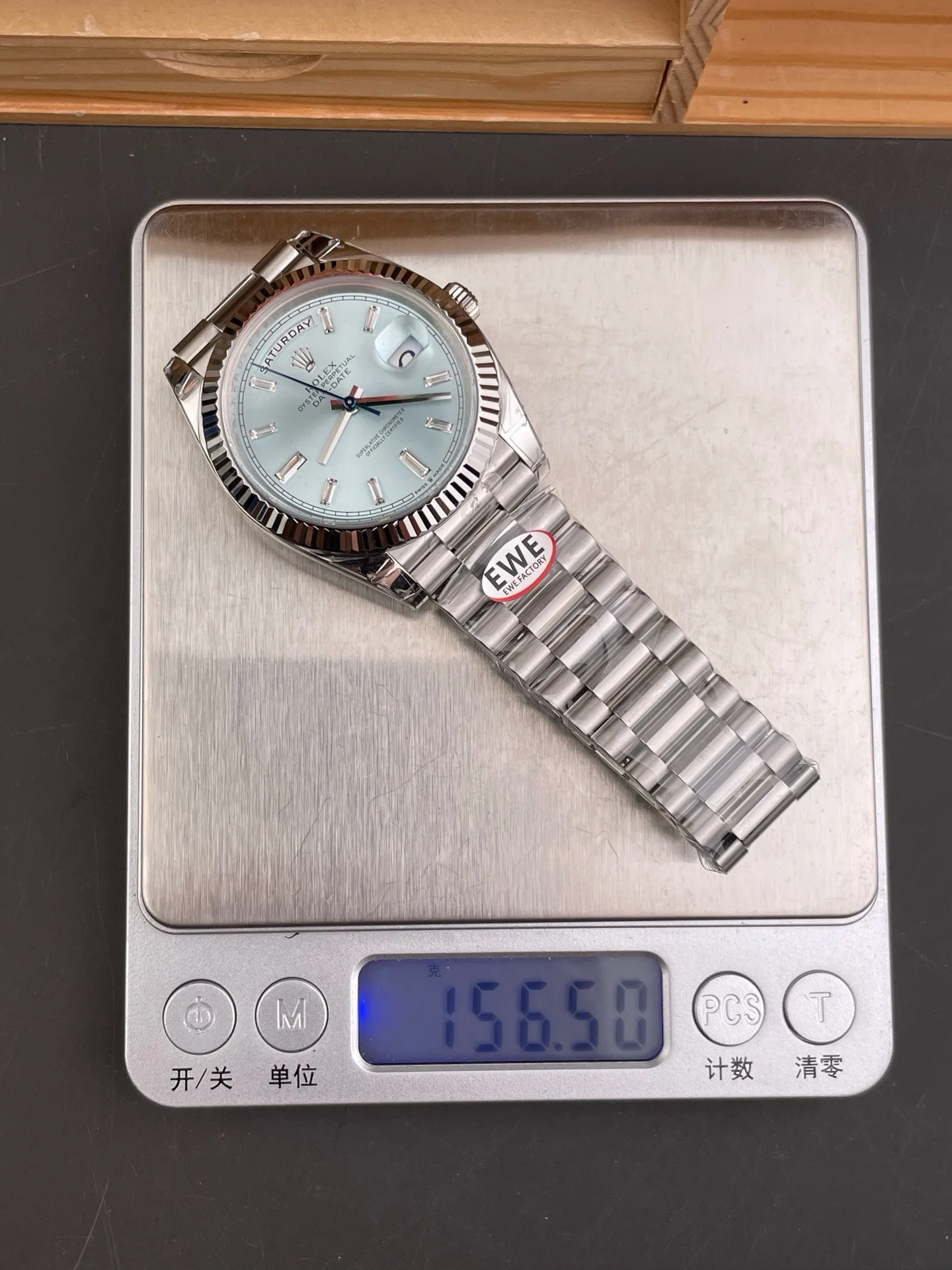 Day-Date Ice Blue Dial