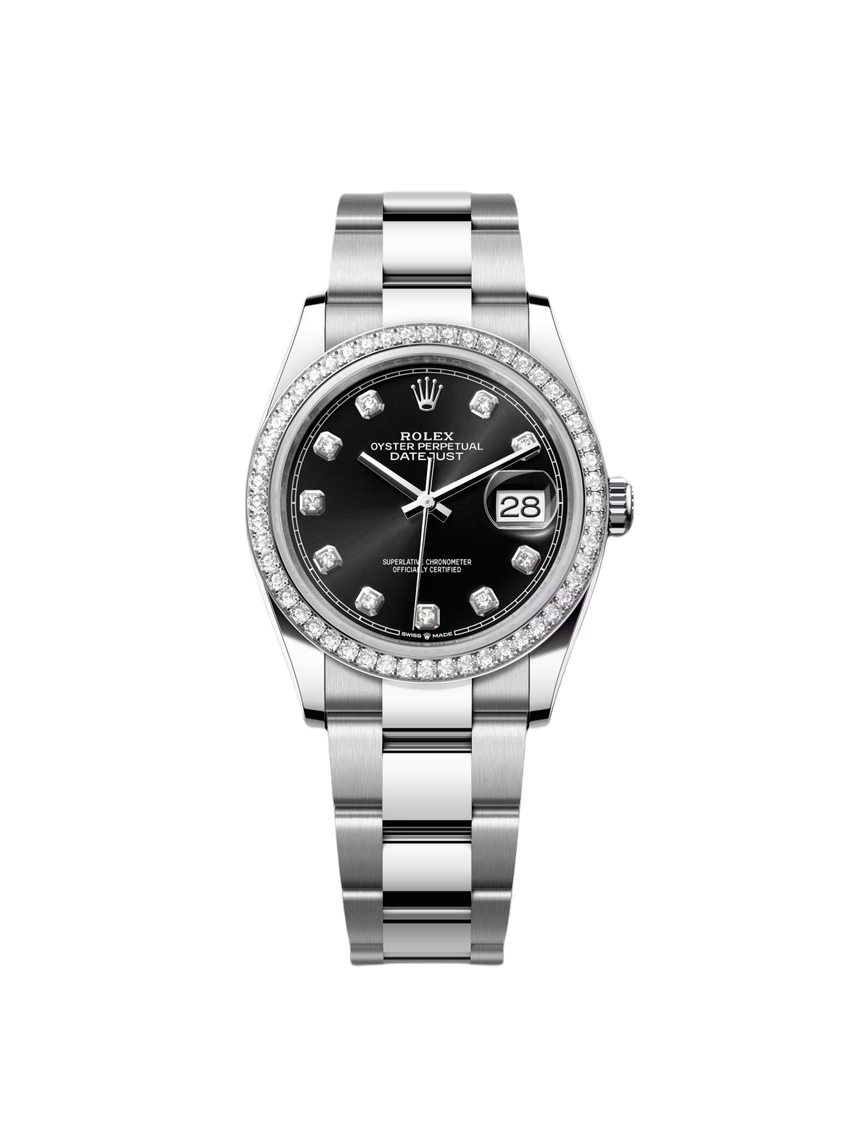 [2026 Mirror Grade]RLX  Datejust 36mm 126284 Black Dial Jubilee bracelet