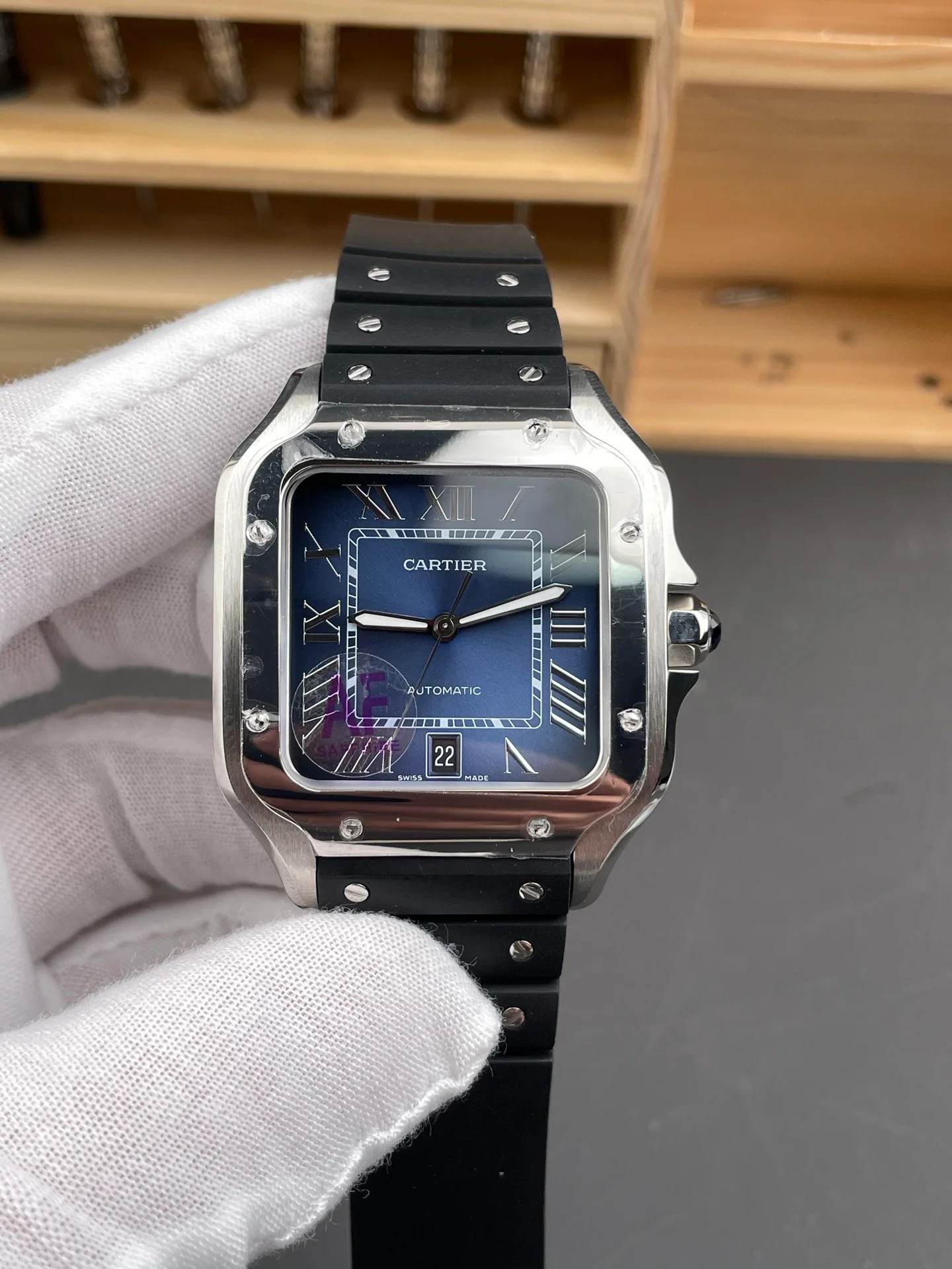 Santos Blue Dial