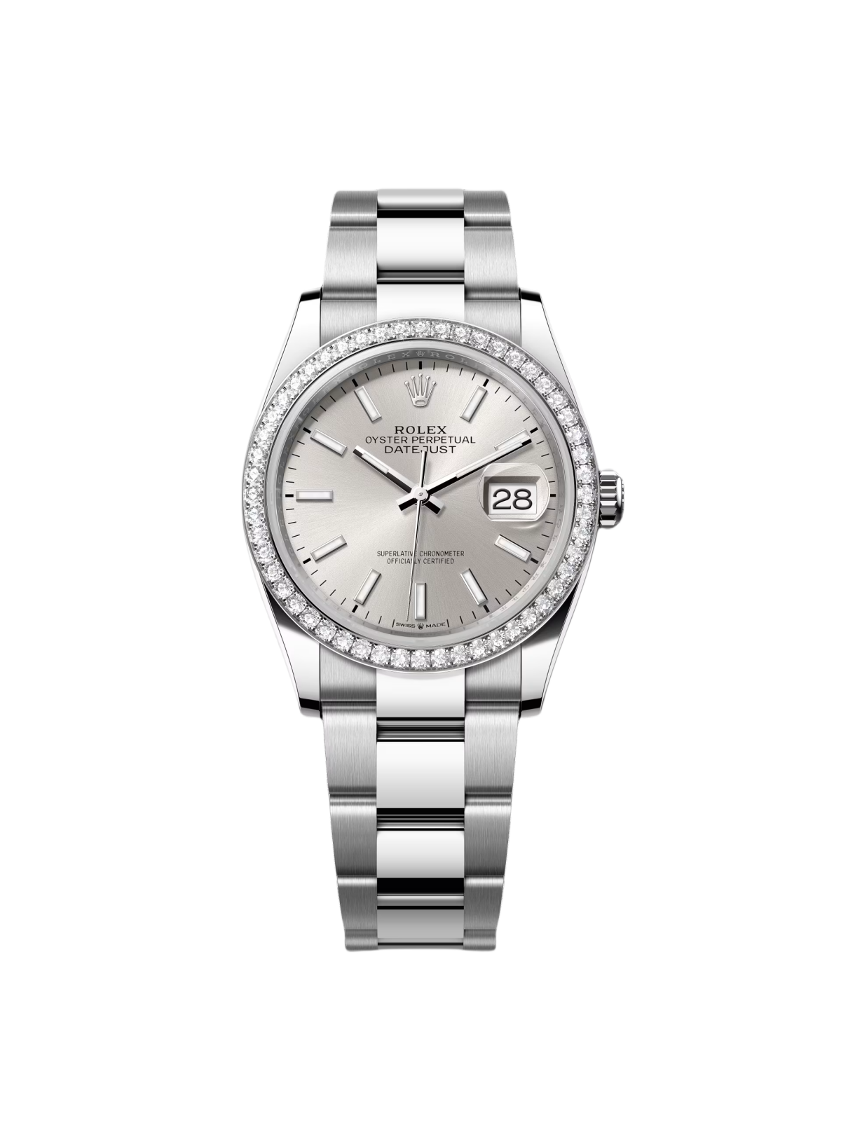 [2026 Mirror Grade]RLX  Datejust 36mm 126284 Silver Dial  Watch