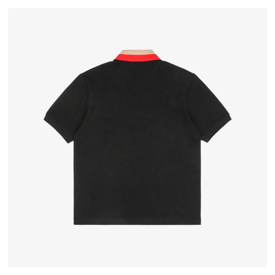 BBry Logo Collar Embroidered Polo T-Shirt