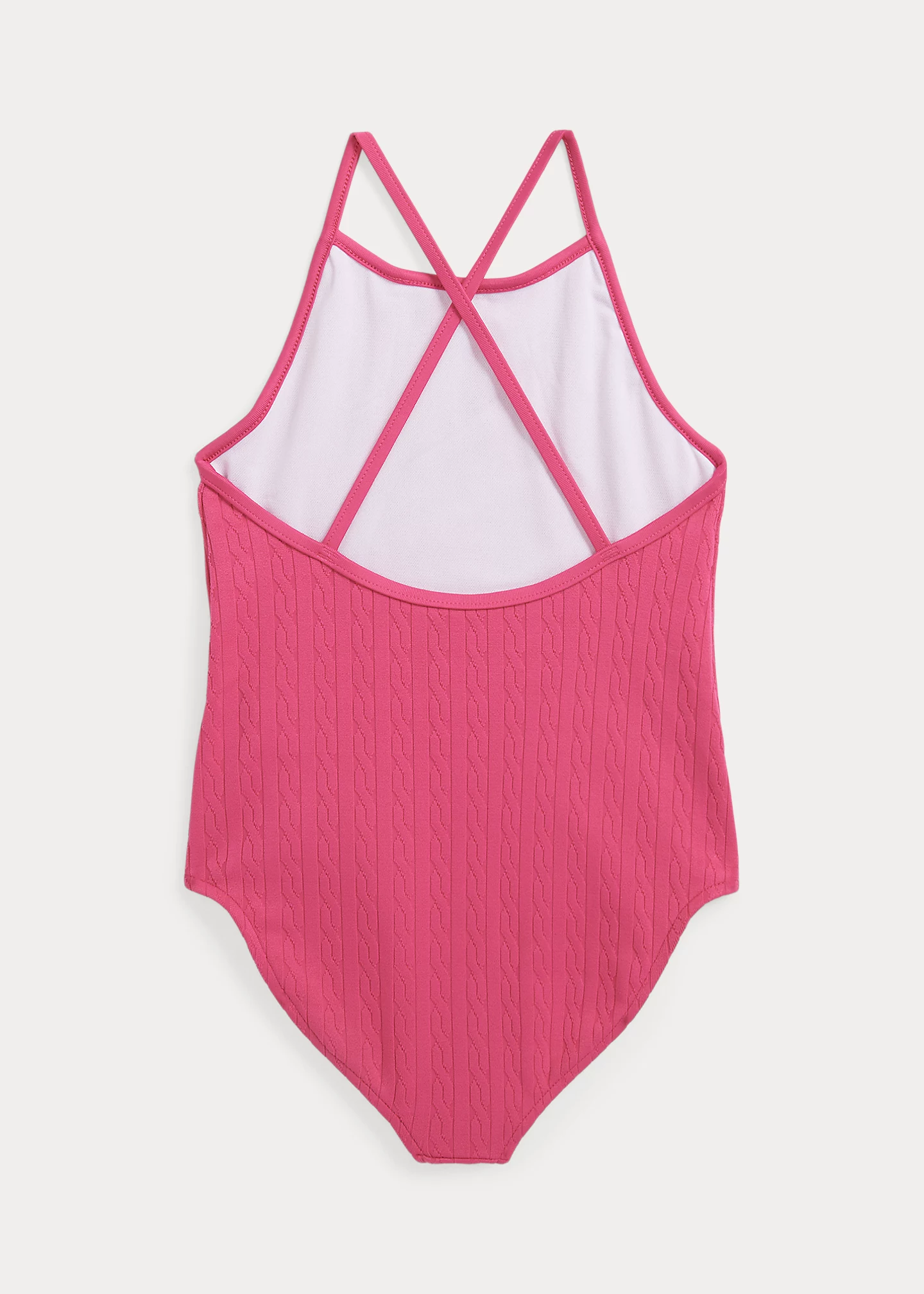 Stretch Jacquard One-Piece Swimsuit