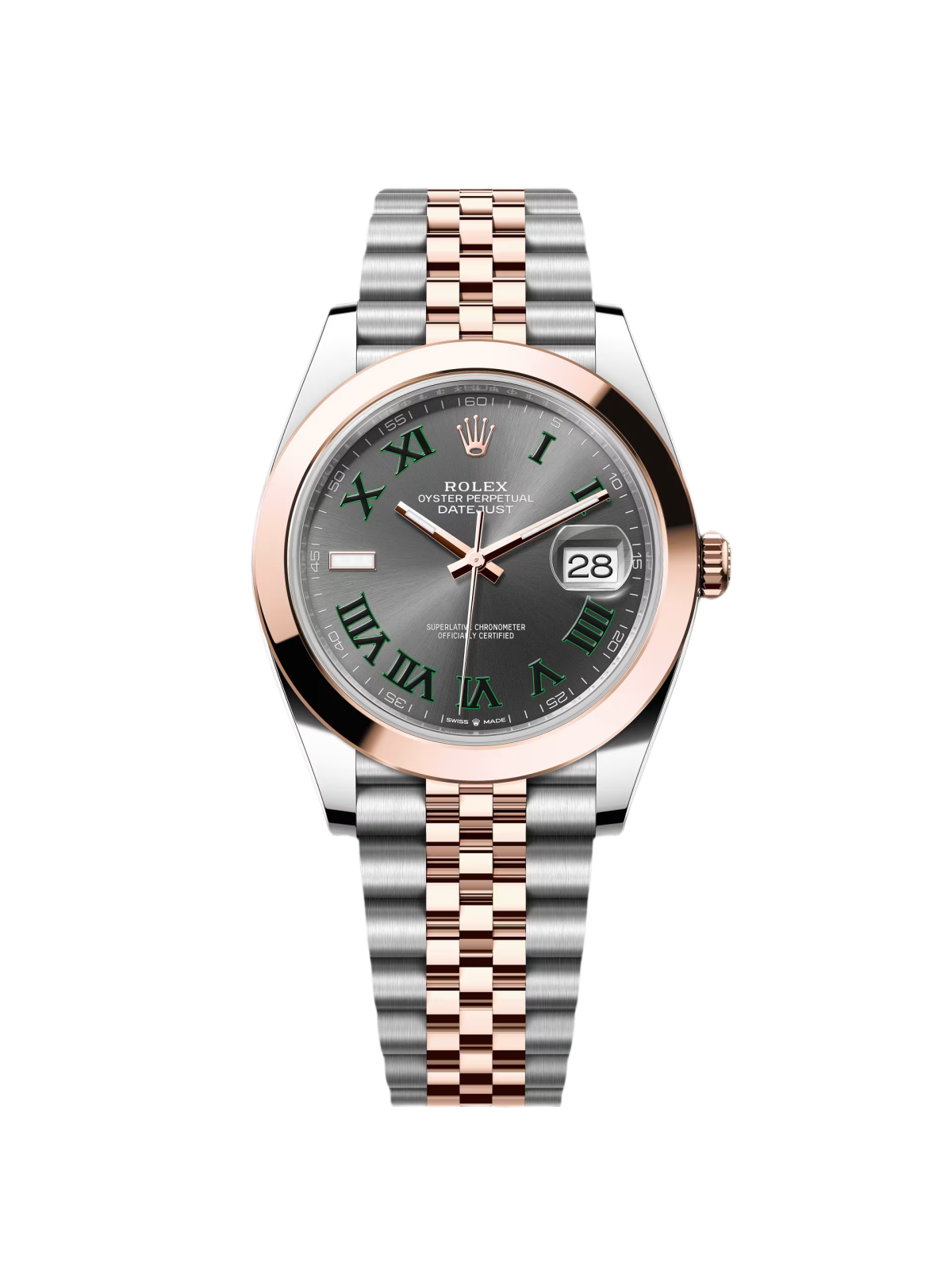 [2026 Mirror Grade]RLX Datejust 41mm 126301 Sundust Slate Roman Dial Oyster Bracelet