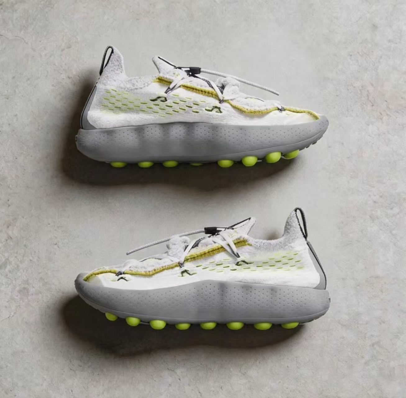 Nike Flow White Grey Lime