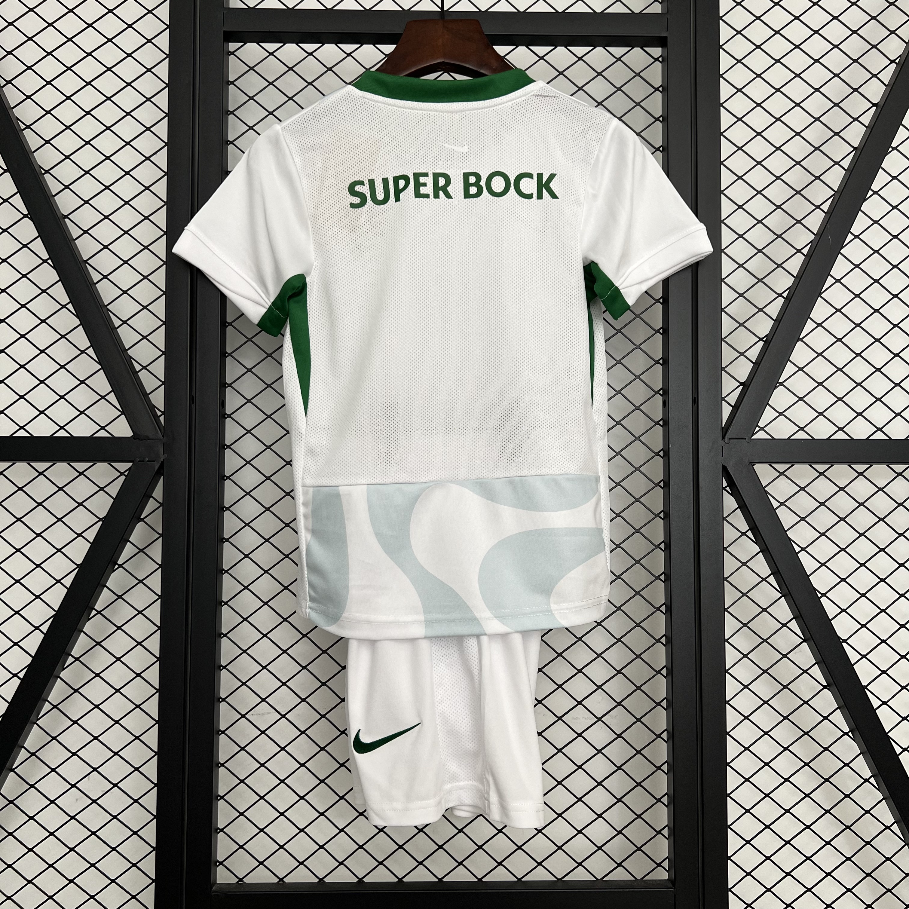 Sporting CP Soccer Jersey Fourth Away Kids Kit Jersey+Shorts 2025/26