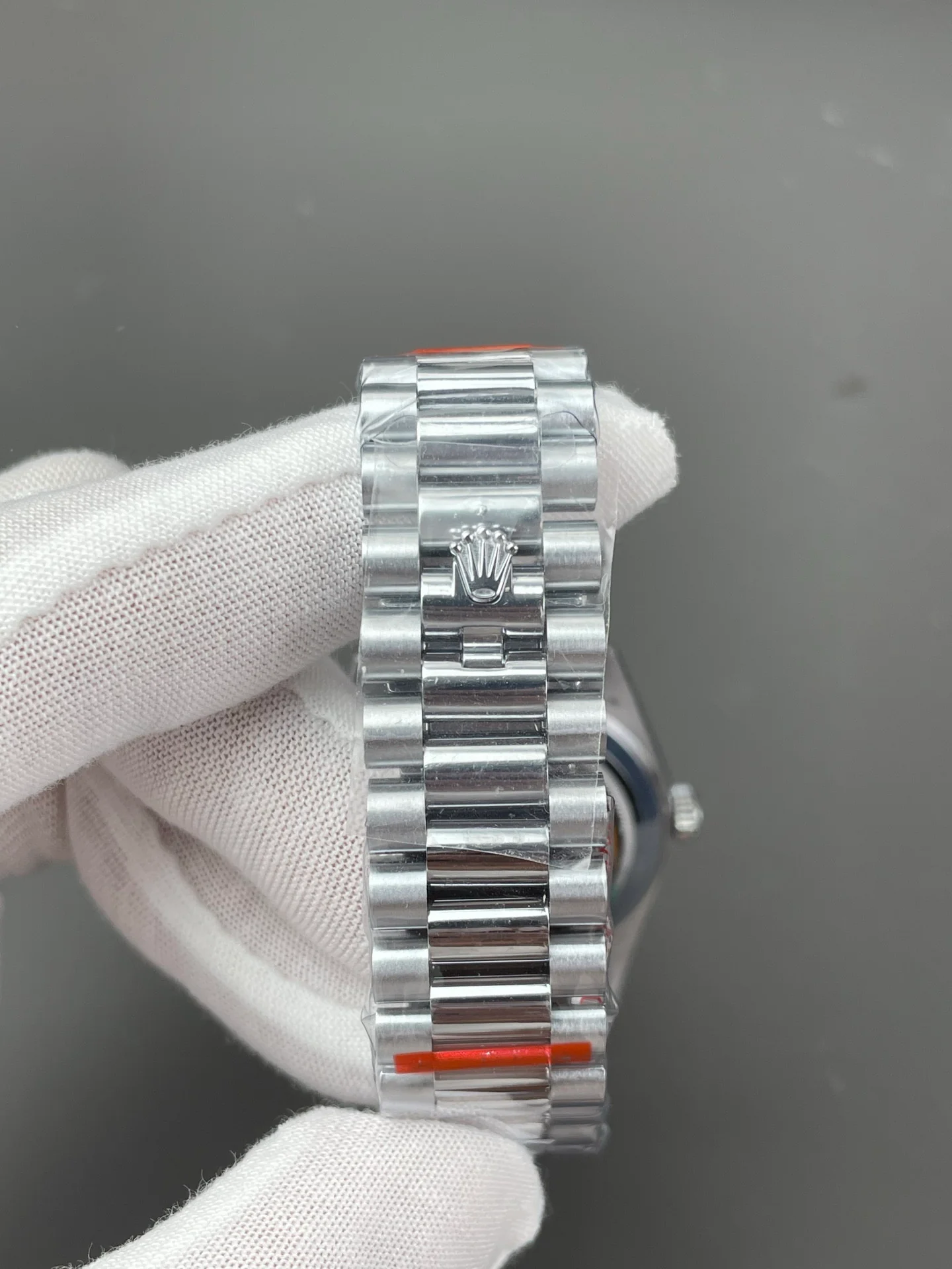 Grid Ice Blue Dial Day-Date