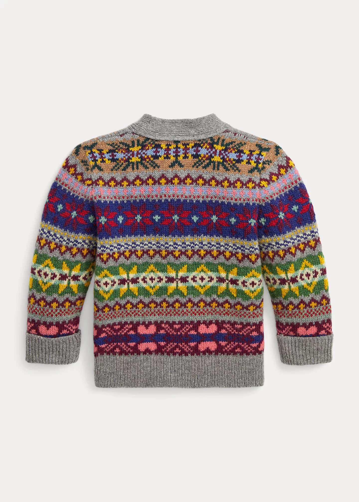 Fair Isle Wool-Blend Cardigan