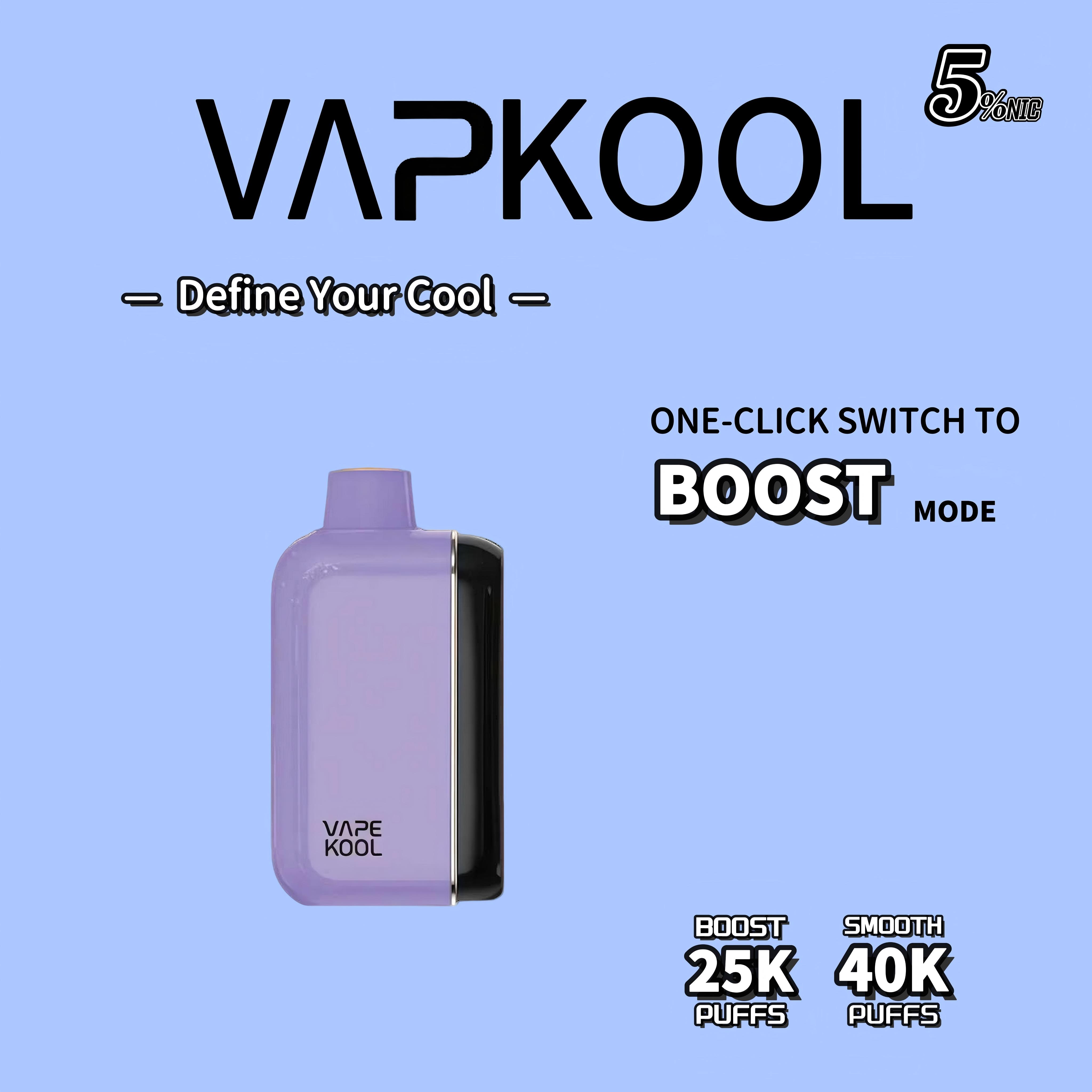 BLUEBERRY ICE VAPEKOOL KOLOS 40000 PUFFS