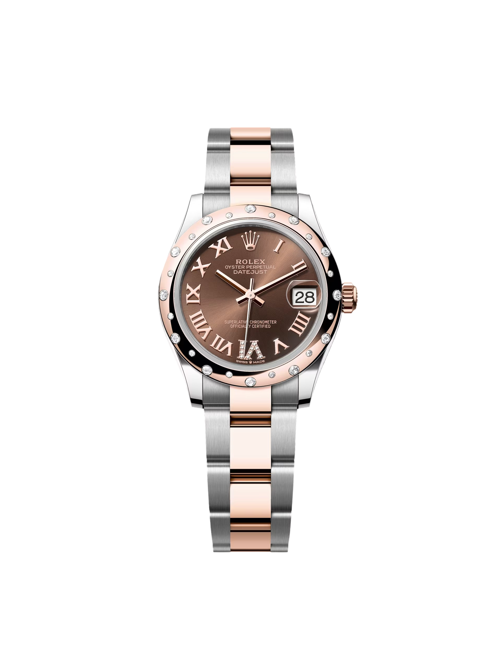 [2026 Mirror Grade]RLX Datejust m278341-0003/0004 Chocolate Dial 31mm Oyster Bracelet