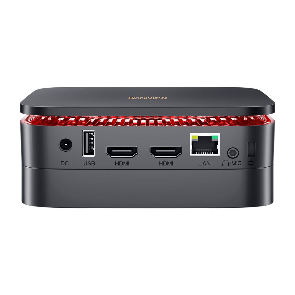 BLACKVIEW Komputer mini PC Blackview MP60 16/512 GB, czarny, Windows 11 PL