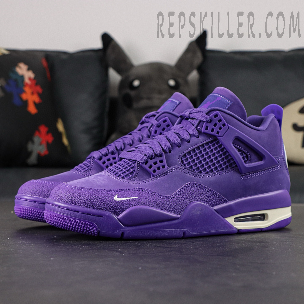 Nigel Sylvester X Jordan 4 Retro OG SP 'Brick By Brick' Purple