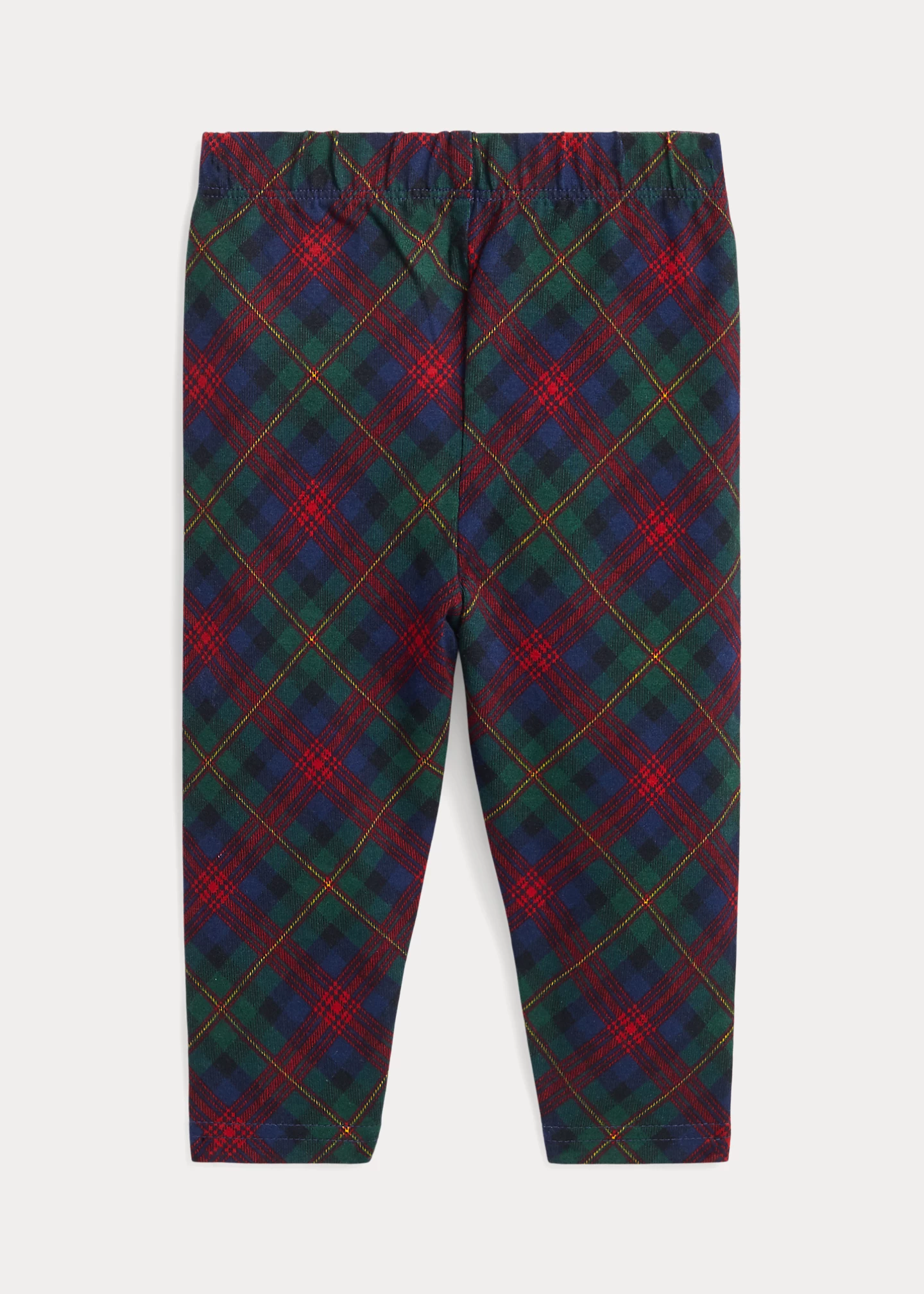 Plaid Stretch Jersey Legging